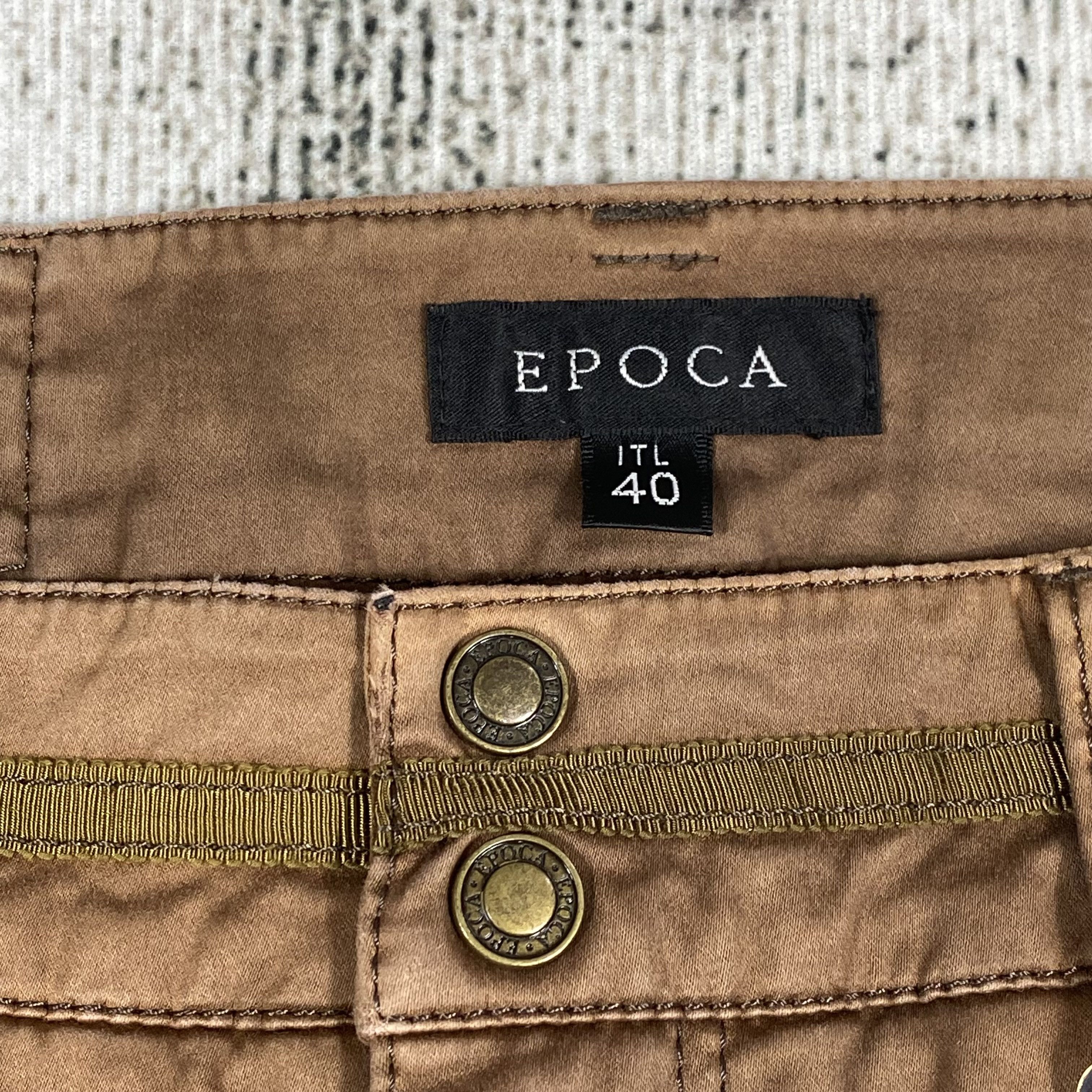 Japanese Brand × Vintage Japanese Rusty Sunfaded Brown Cropped Short Pants -Women Size 27" / US 4 / IT 40 - 4 Thumbnail
