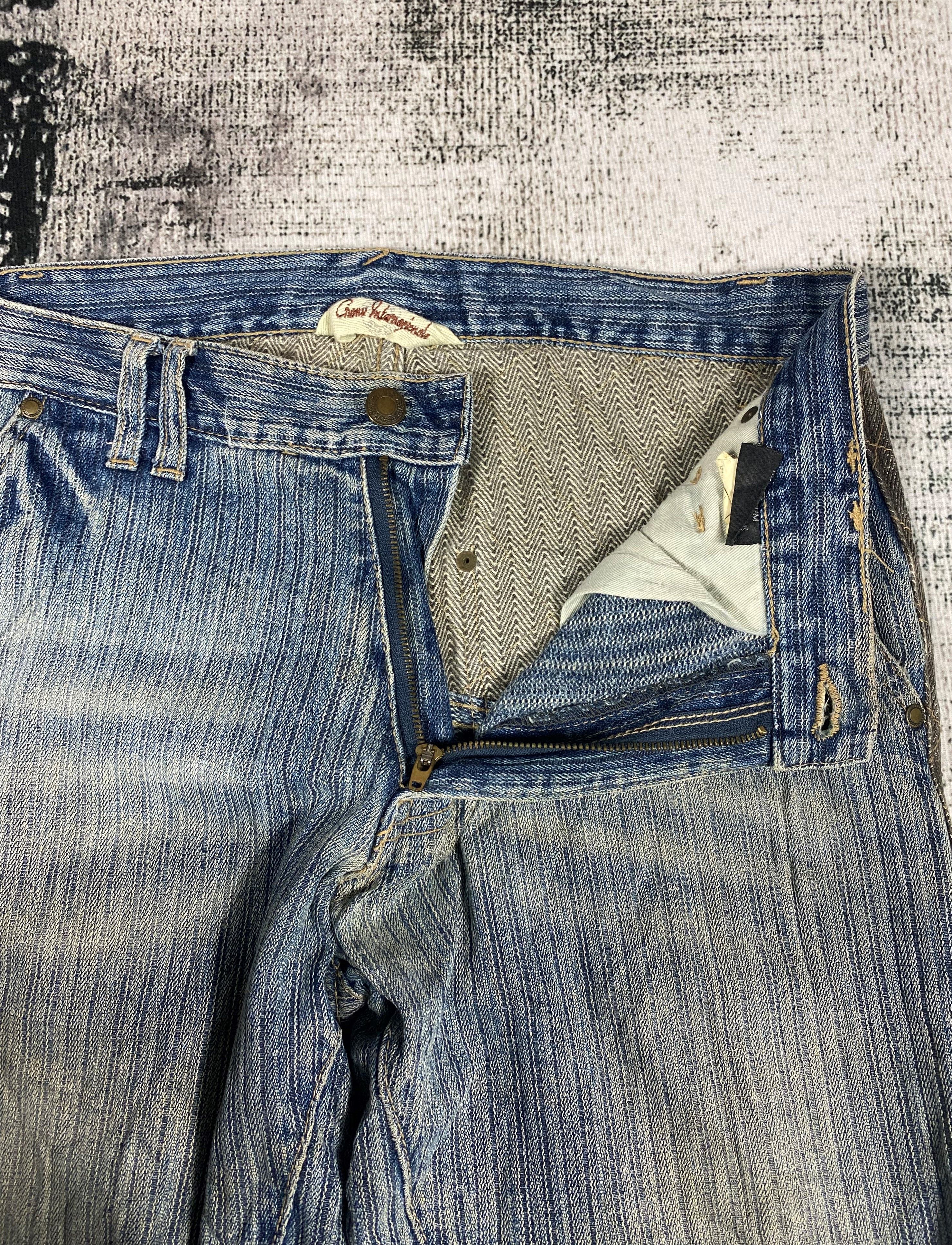 Japanese Brand Japanese Brand Denim Patchwork Leather Back Pocket Size US 30 / EU 46 - 7 Thumbnail