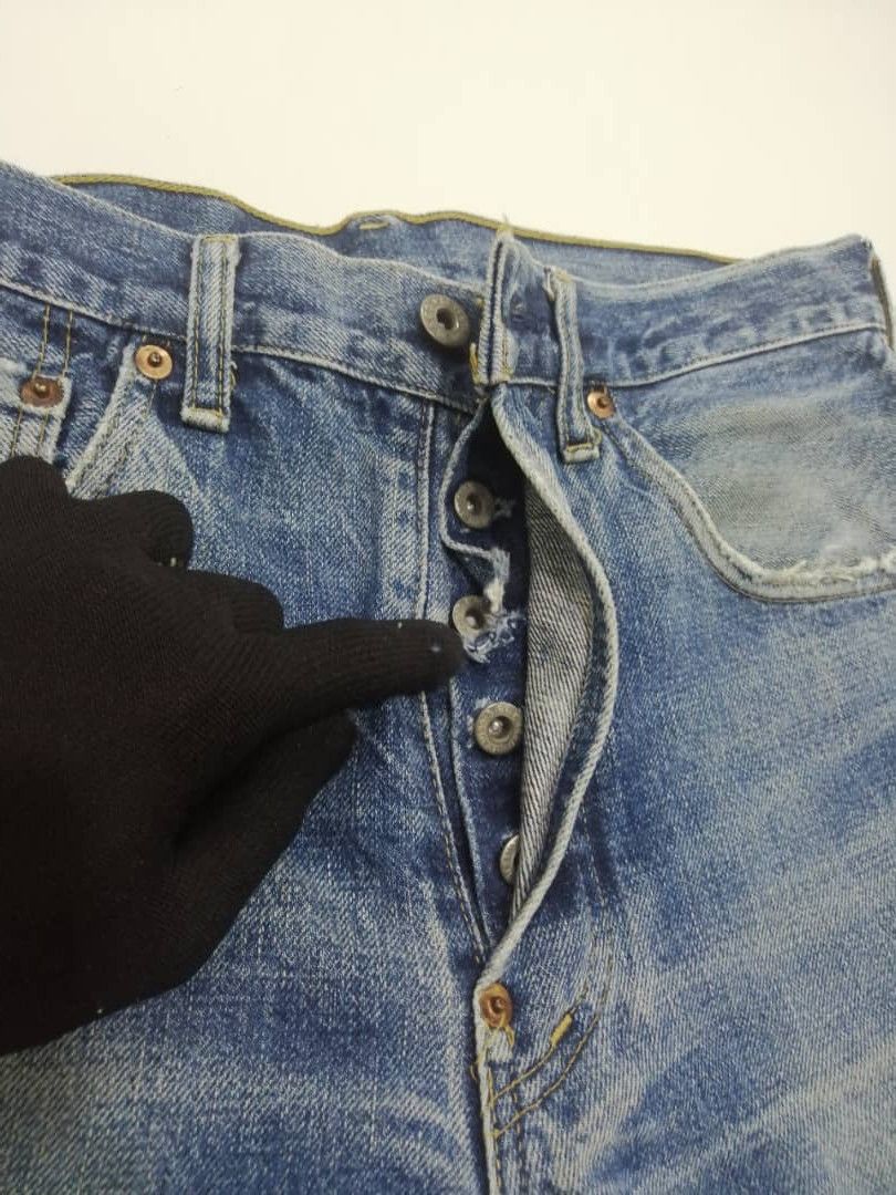 Levi's Vintage Clothing Vintage Levi's Jeans Lot 702xx Distressed Trashed Custom Size US 32 / EU 48 - 5 Thumbnail