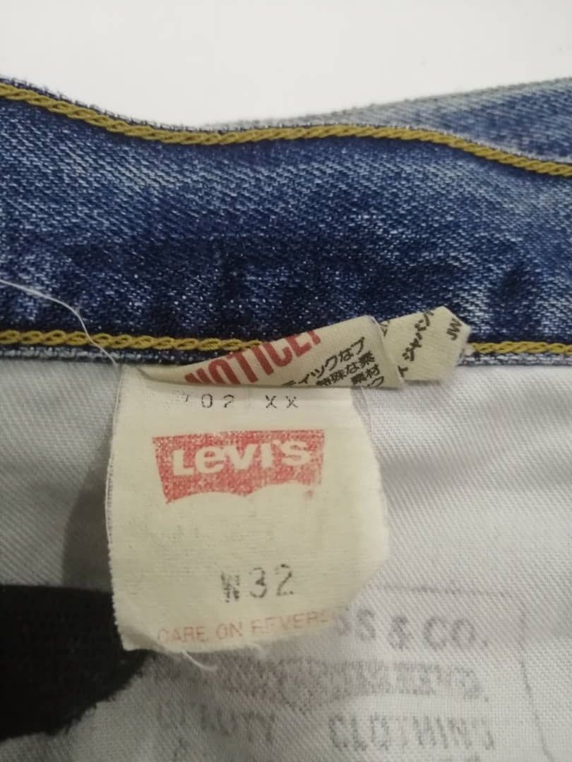 Levi's Vintage Clothing Vintage Levi's Jeans Lot 702xx Distressed Trashed Custom Size US 32 / EU 48 - 7 Thumbnail