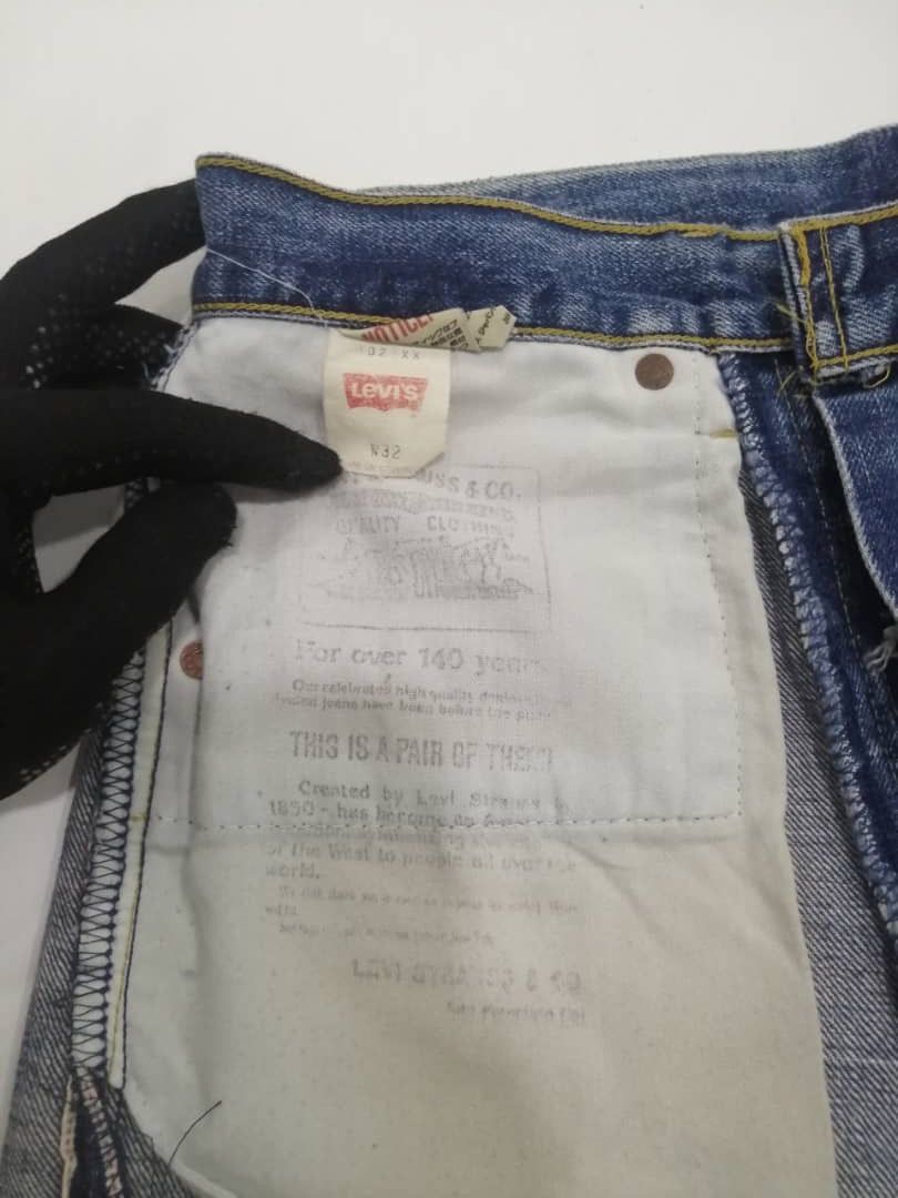 Levi's Vintage Clothing Vintage Levi's Jeans Lot 702xx Distressed Trashed Custom Size US 32 / EU 48 - 9 Thumbnail