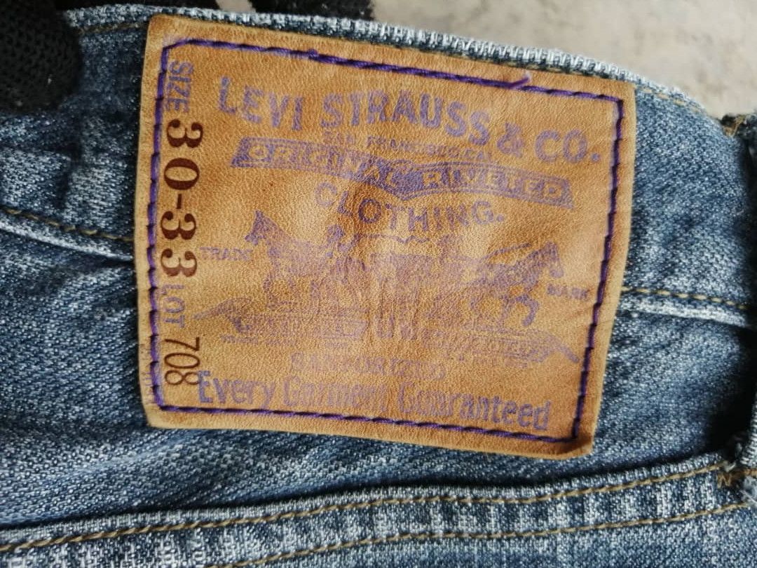 LVC × Levi's Vintage Distress Levis Pat May 1873 Jean Japan Reproduction Size US 30 / EU 46 - 9 Thumbnail