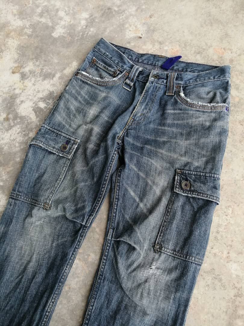 LVC × Levi's Vintage Distress Levis Pat May 1873 Jean Japan Reproduction Size US 30 / EU 46 - 4 Thumbnail