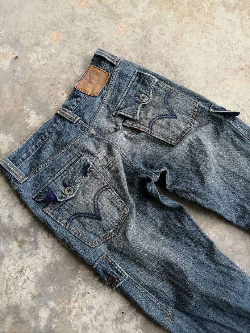 LVC × Levi's Vintage Distress Levis Pat May 1873 Jean Japan Reproduction Size US 30 / EU 46 - 12 Thumbnail