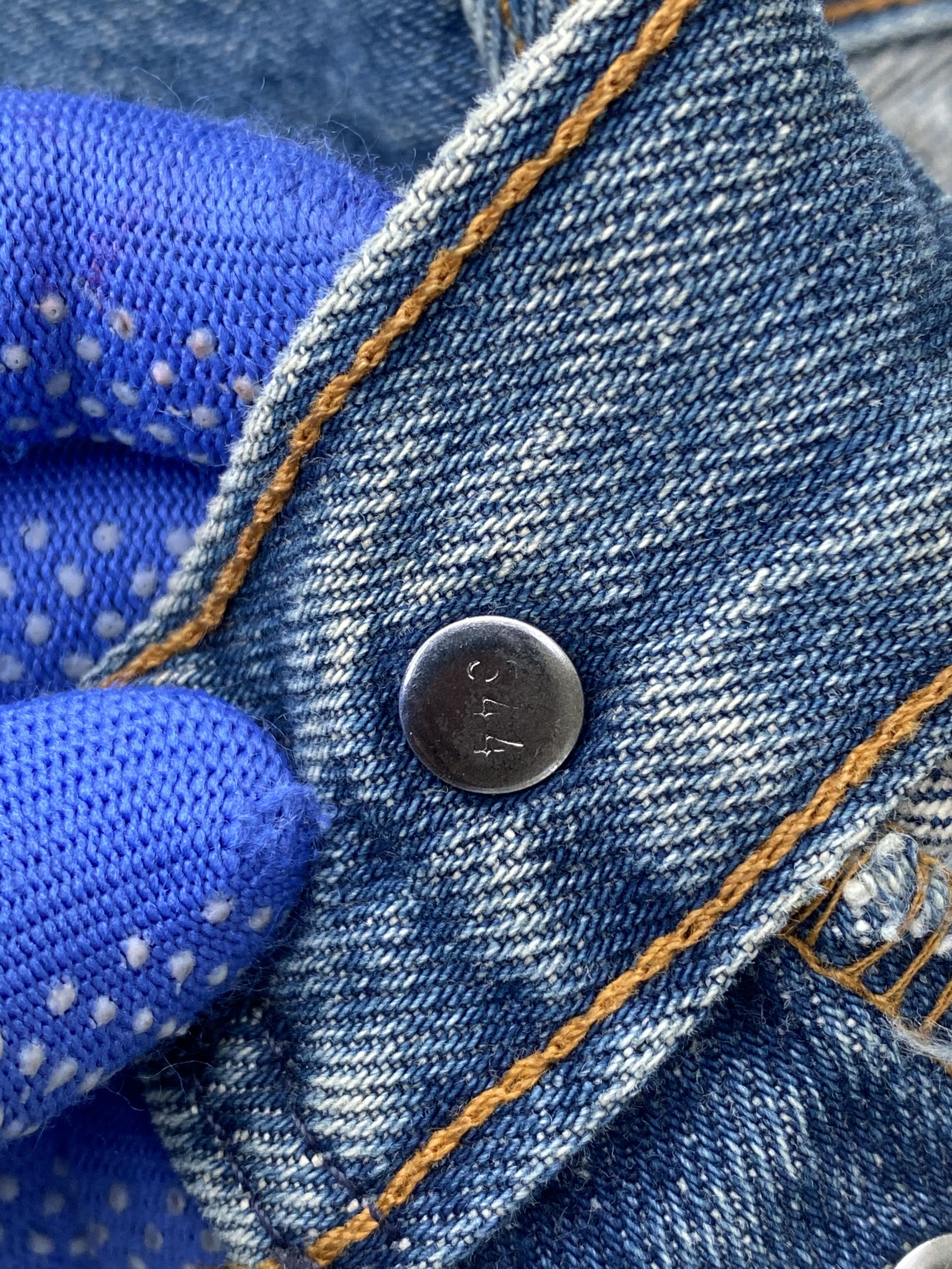 Levi's Vintage Clothing RARE🔥Levi's Vintage 501 Rusty Dirty Distressed Denim Size US 29 - 9 Thumbnail
