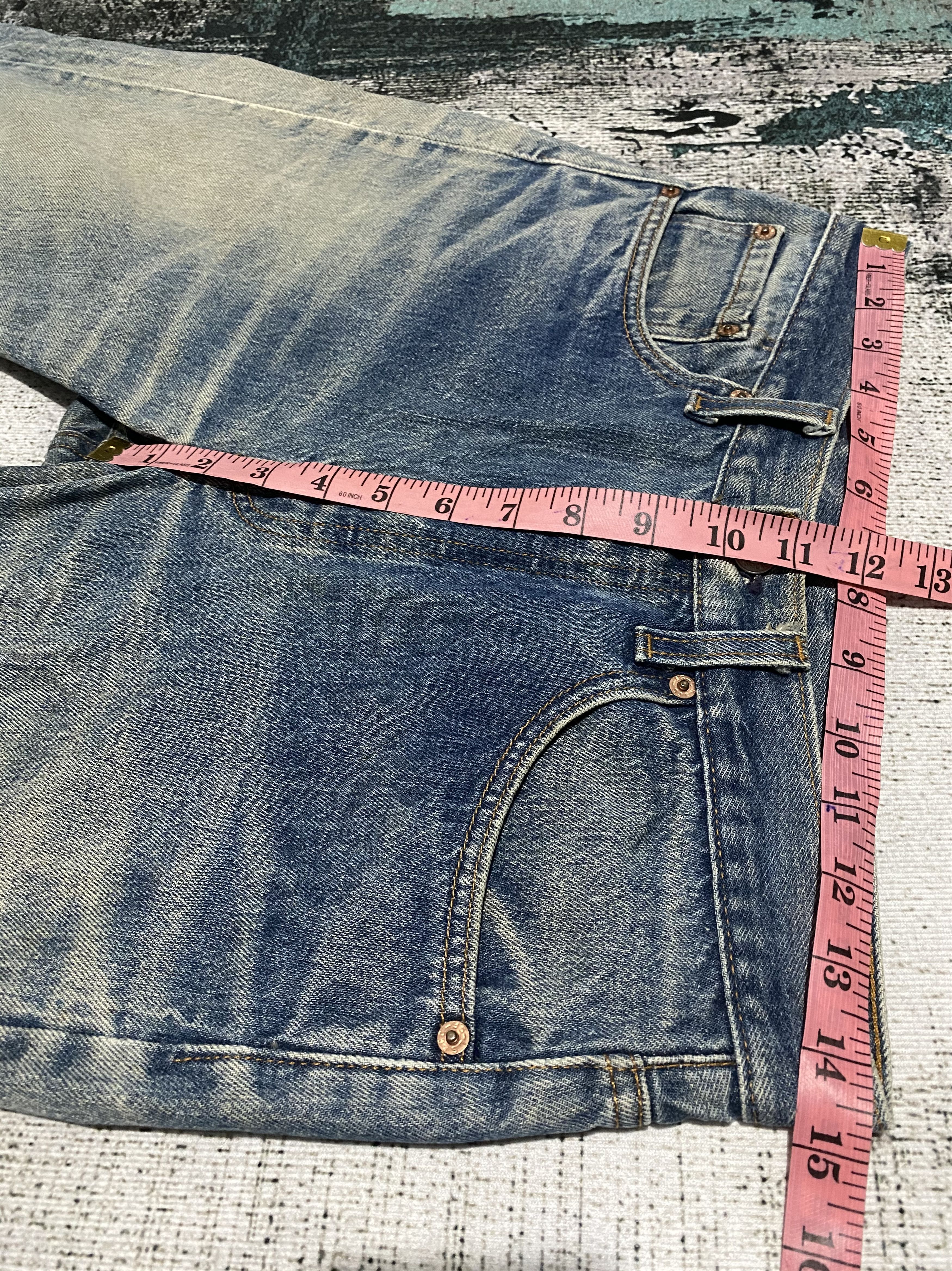 Levi's Vintage Clothing RARE🔥Levi's Vintage 501 Rusty Dirty Distressed Denim Size US 29 - 21 Thumbnail