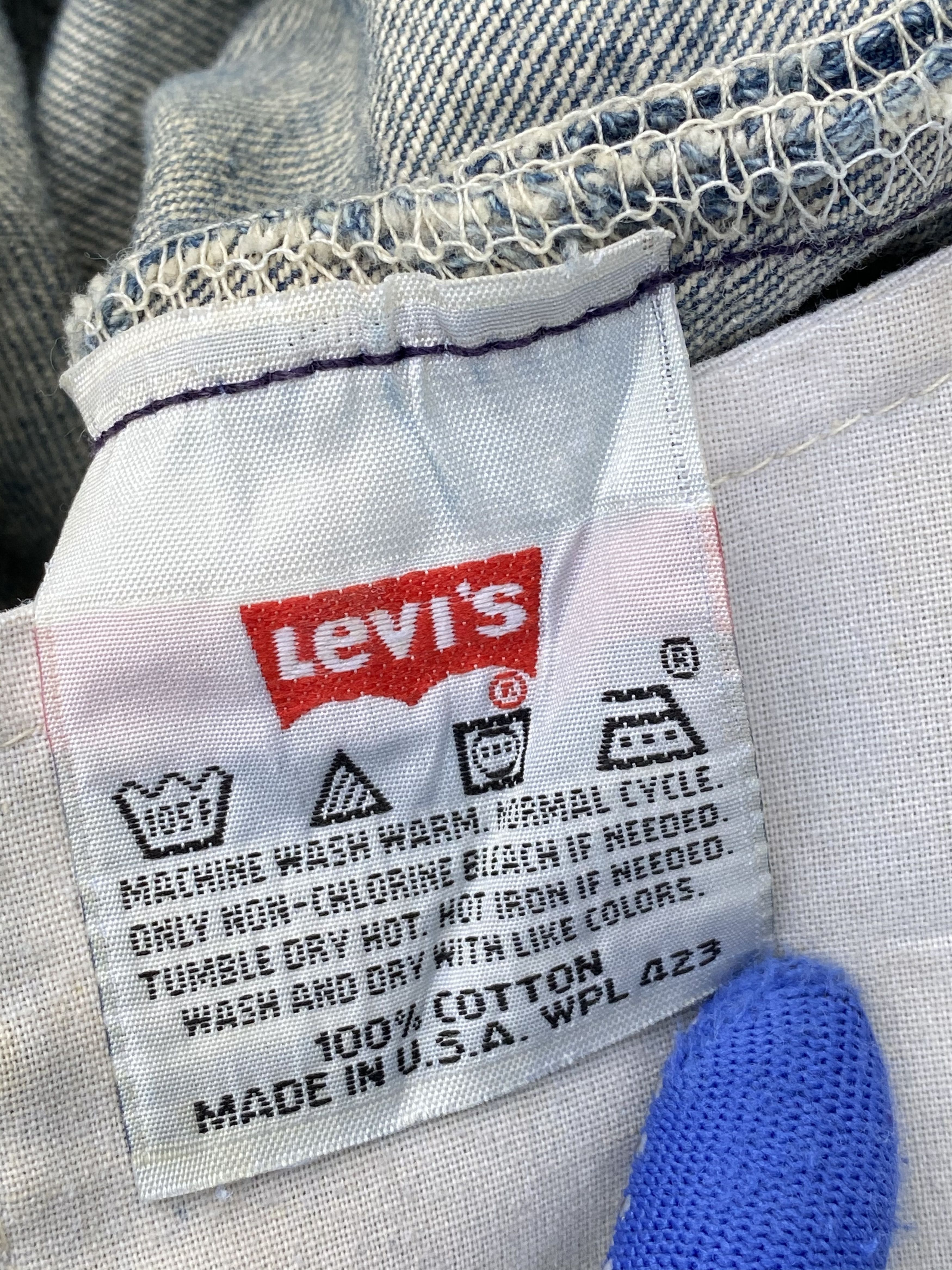 Levi's Vintage Clothing RARE🔥Levi's Vintage 501 Rusty Dirty Distressed Denim Size US 29 - 10 Thumbnail