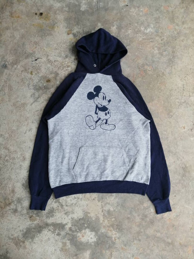 Vintage 80s Mickey Mouse Hoodies Made In Usa