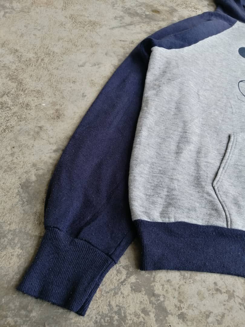 Cartoon Network × Mickey Mouse × Vintage Vintage 80s Mickey Mouse Hoodies Made In Usa Size US L / EU 52-54 / 3 - 9 Thumbnail
