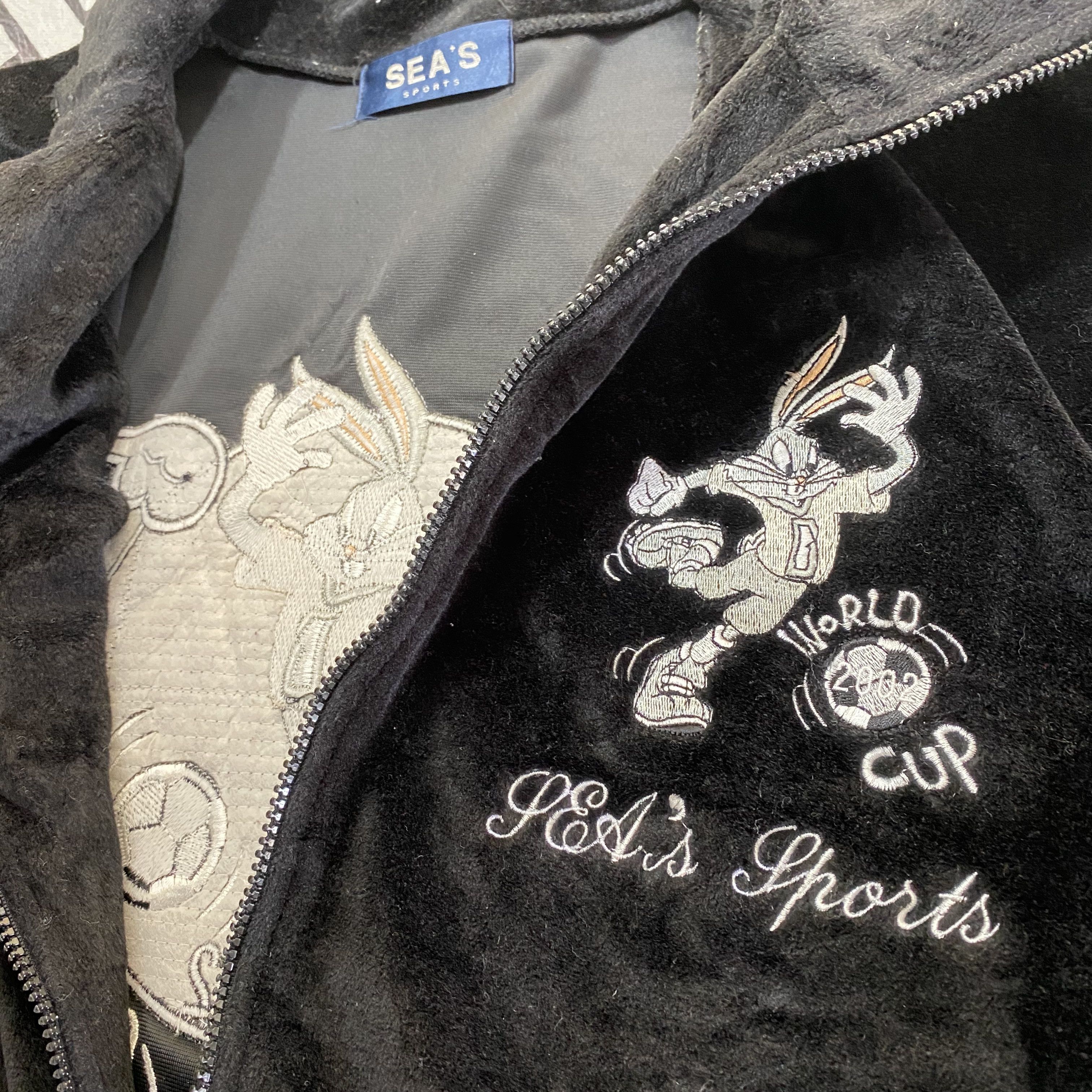 Cartoon Network × Vintage Vintage Sea's Sport World Cup 2002 Jacket Sweaters Size US L / EU 52-54 / 3 - 4 Thumbnail