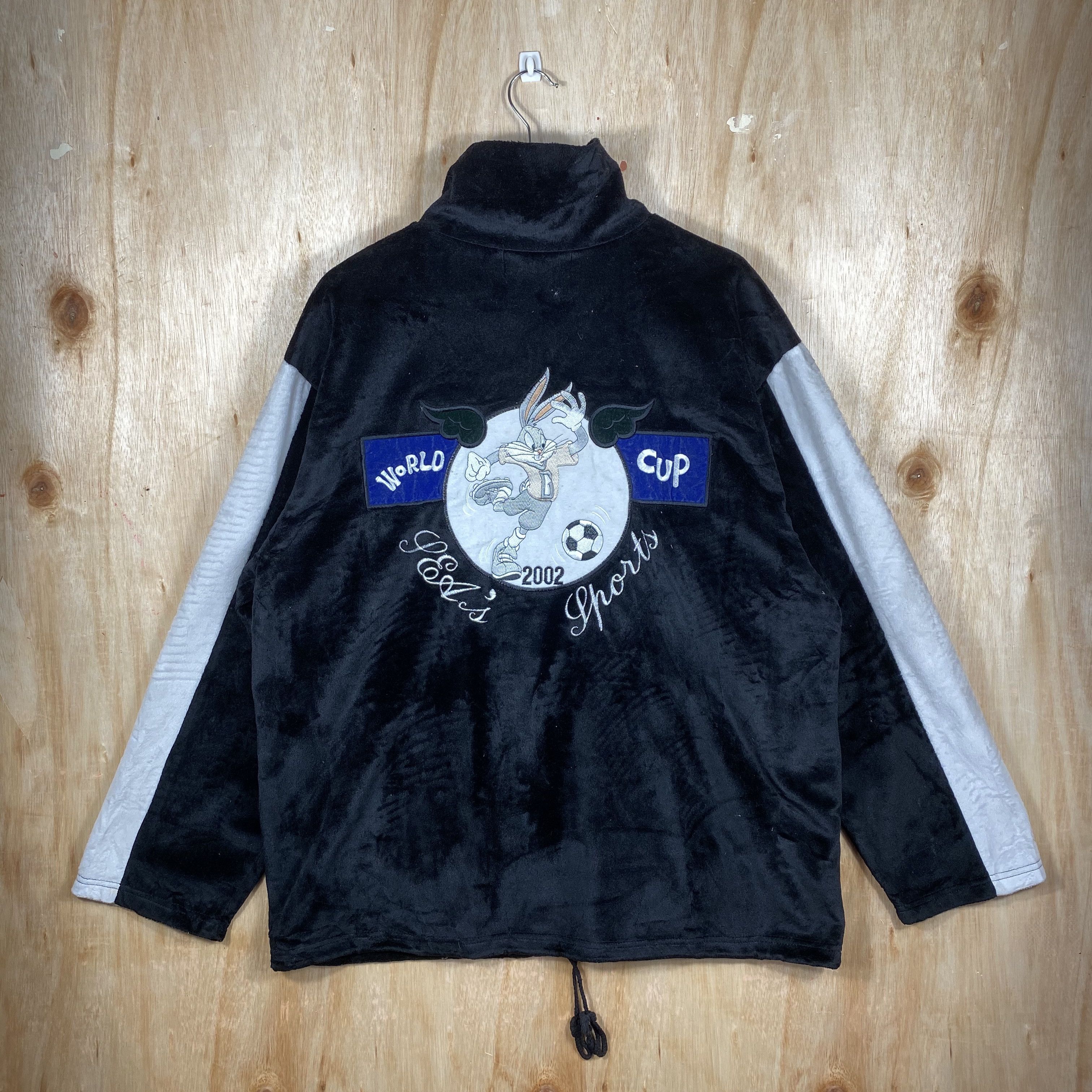 Cartoon Network × Vintage Vintage Sea's Sport World Cup 2002 Jacket Sweaters Size US L / EU 52-54 / 3 - 1 Thumbnail