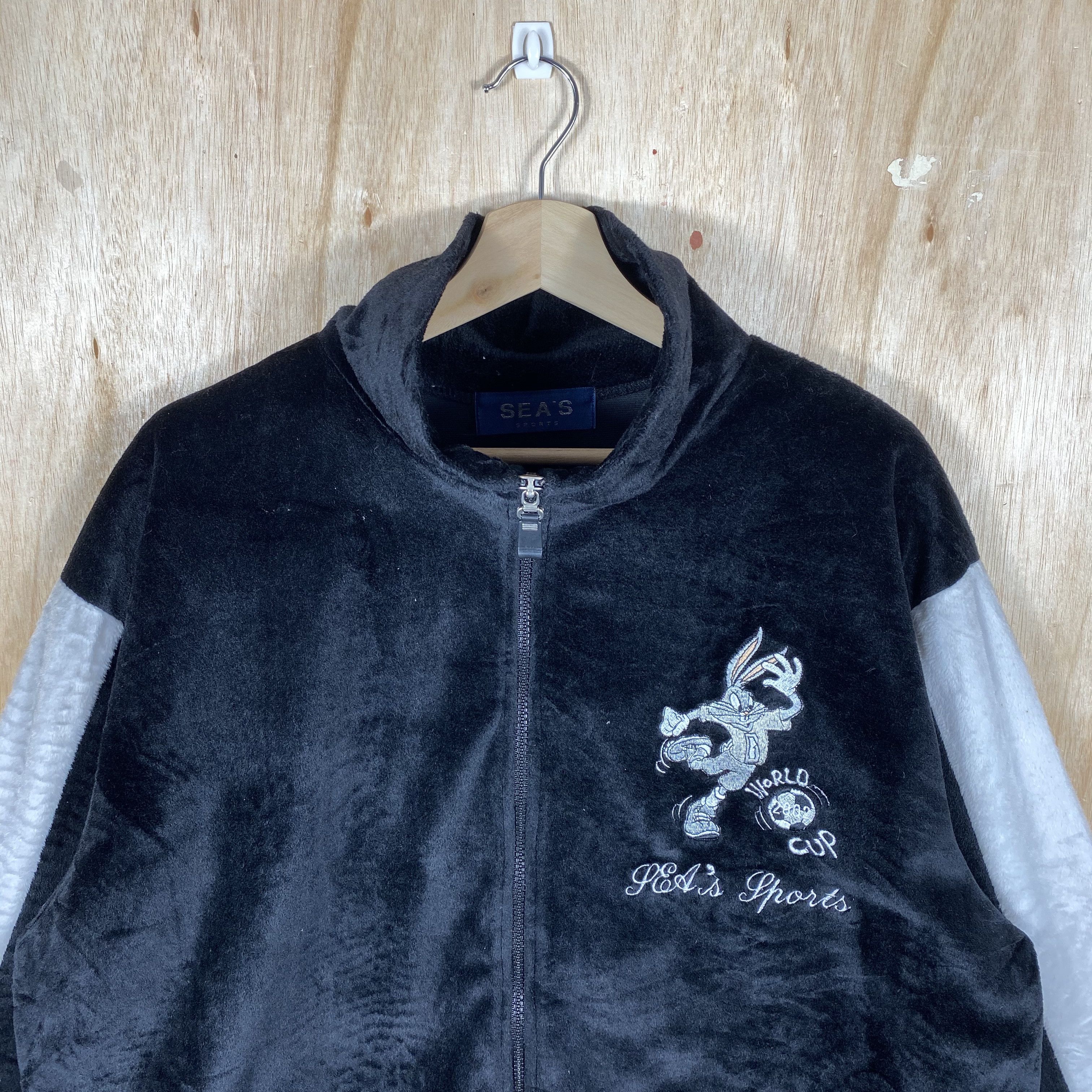 Cartoon Network × Vintage Vintage Sea's Sport World Cup 2002 Jacket Sweaters Size US L / EU 52-54 / 3 - 3 Thumbnail