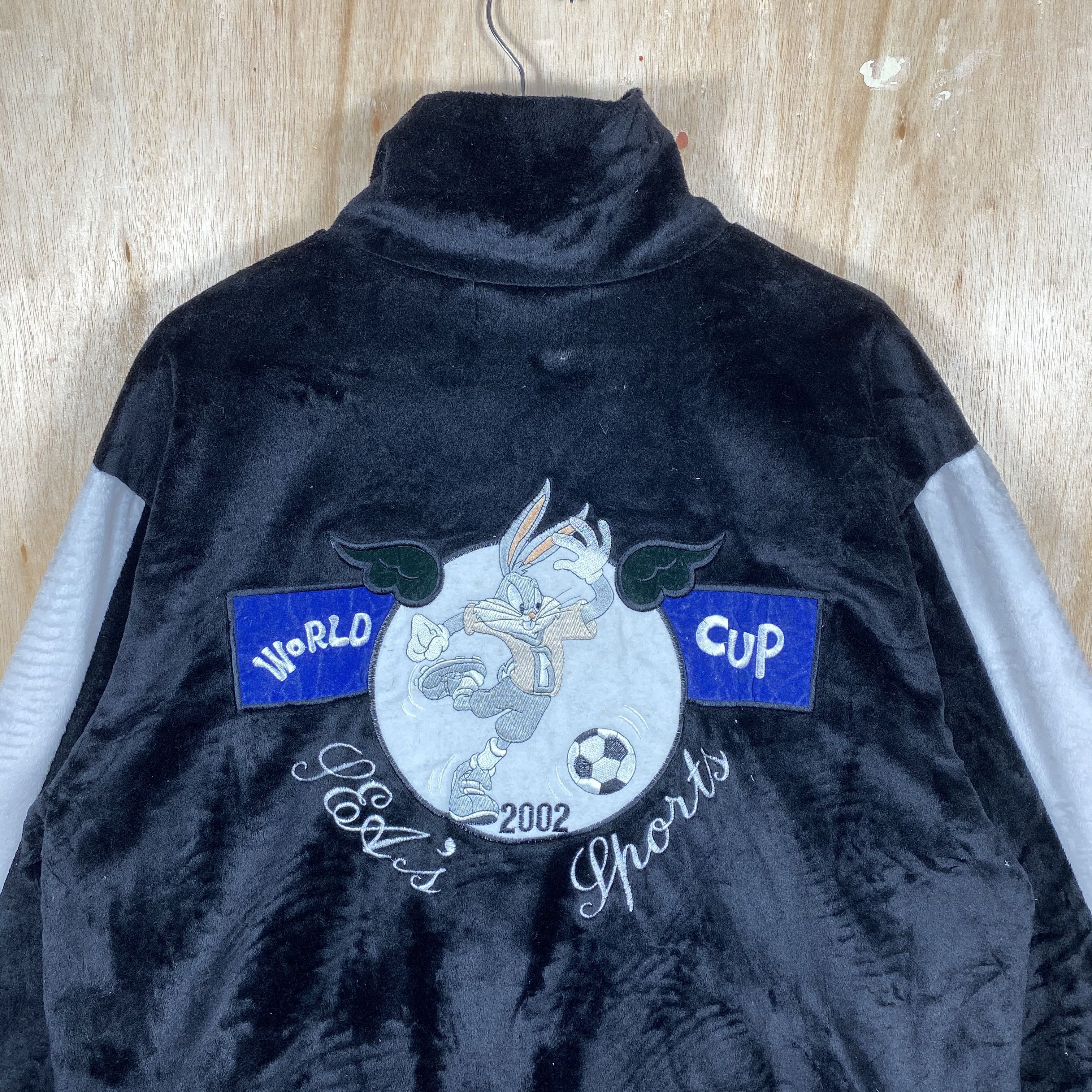 Cartoon Network × Vintage Vintage Sea's Sport World Cup 2002 Jacket Sweaters Size US L / EU 52-54 / 3 - 10 Thumbnail