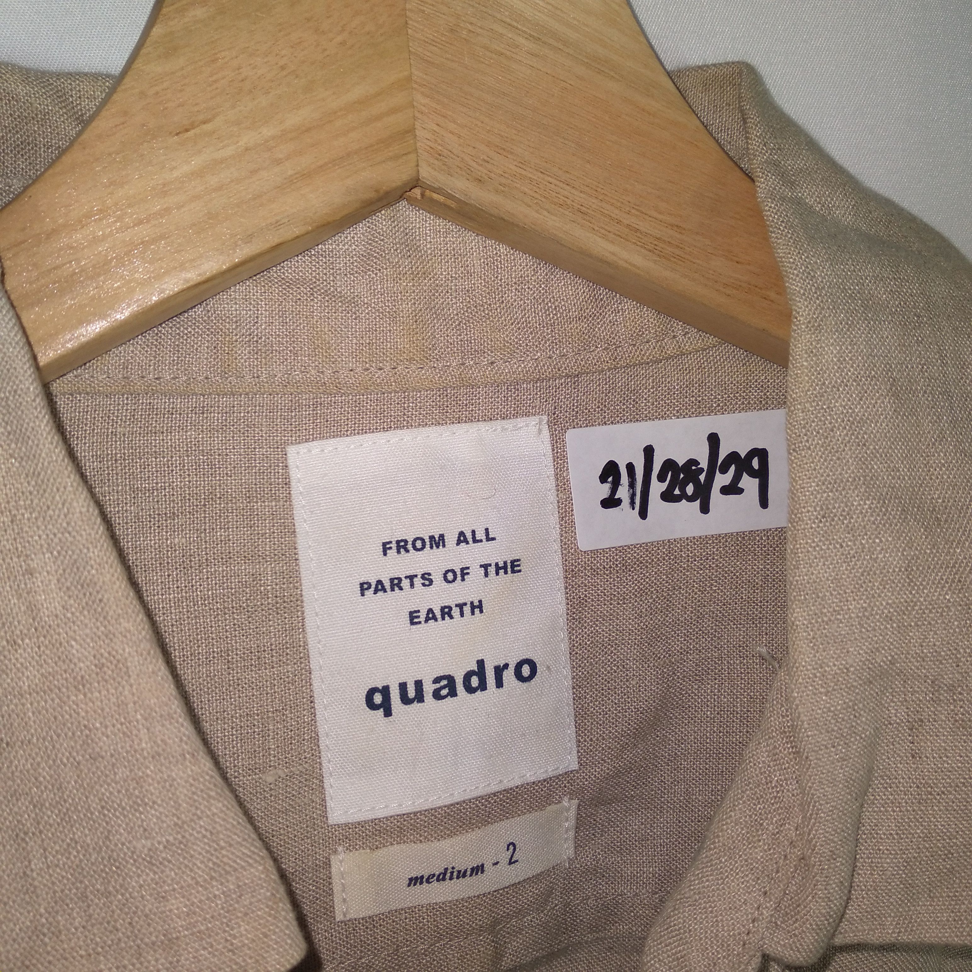 Japanese Brand × Vintage Japanese Brand Quadro Half Buttons Outdoor Stylish Jacket Size US S / EU 44-46 / 1 - 13 Thumbnail
