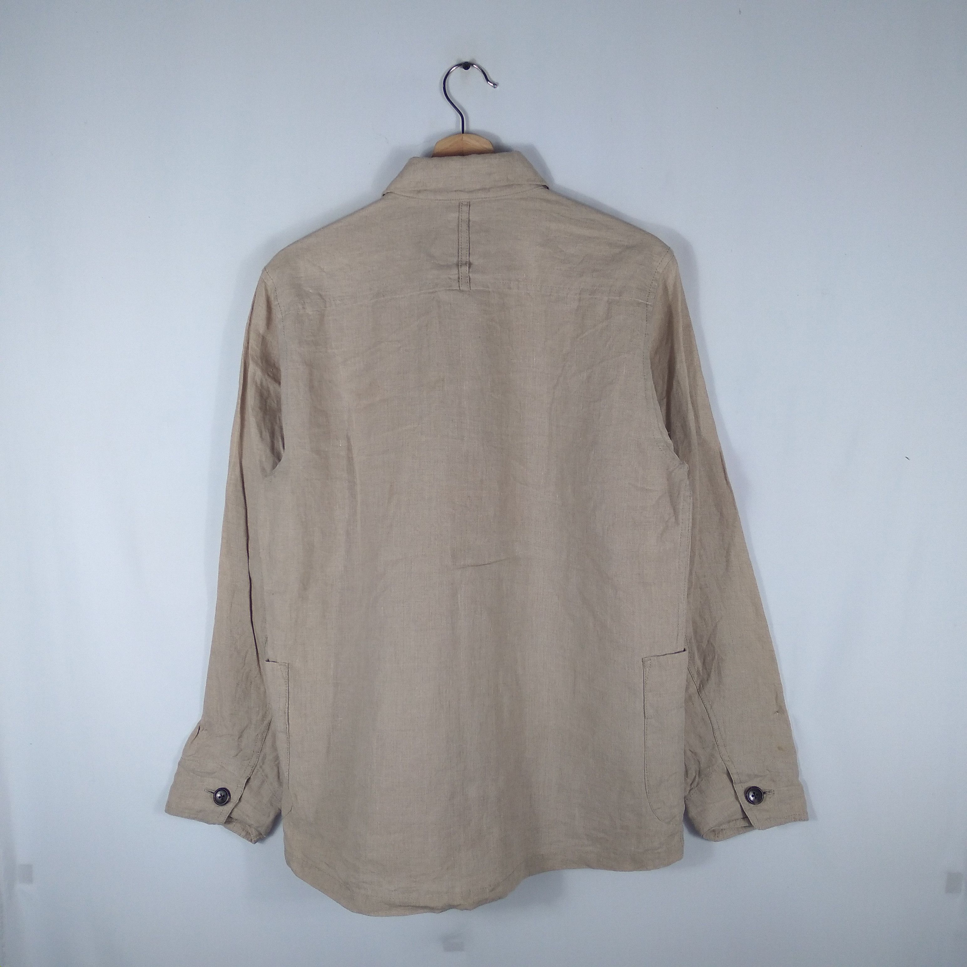 Japanese Brand × Vintage Japanese Brand Quadro Half Buttons Outdoor Stylish Jacket Size US S / EU 44-46 / 1 - 6 Thumbnail