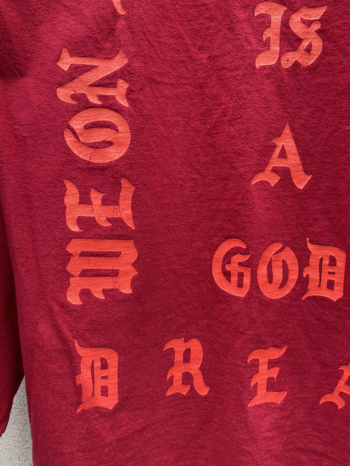 Band Tees × Kanye West I Feel Like Pablo red long sleeve shirt Kayne West Size US M / EU 48-50 / 2 - 11 Thumbnail