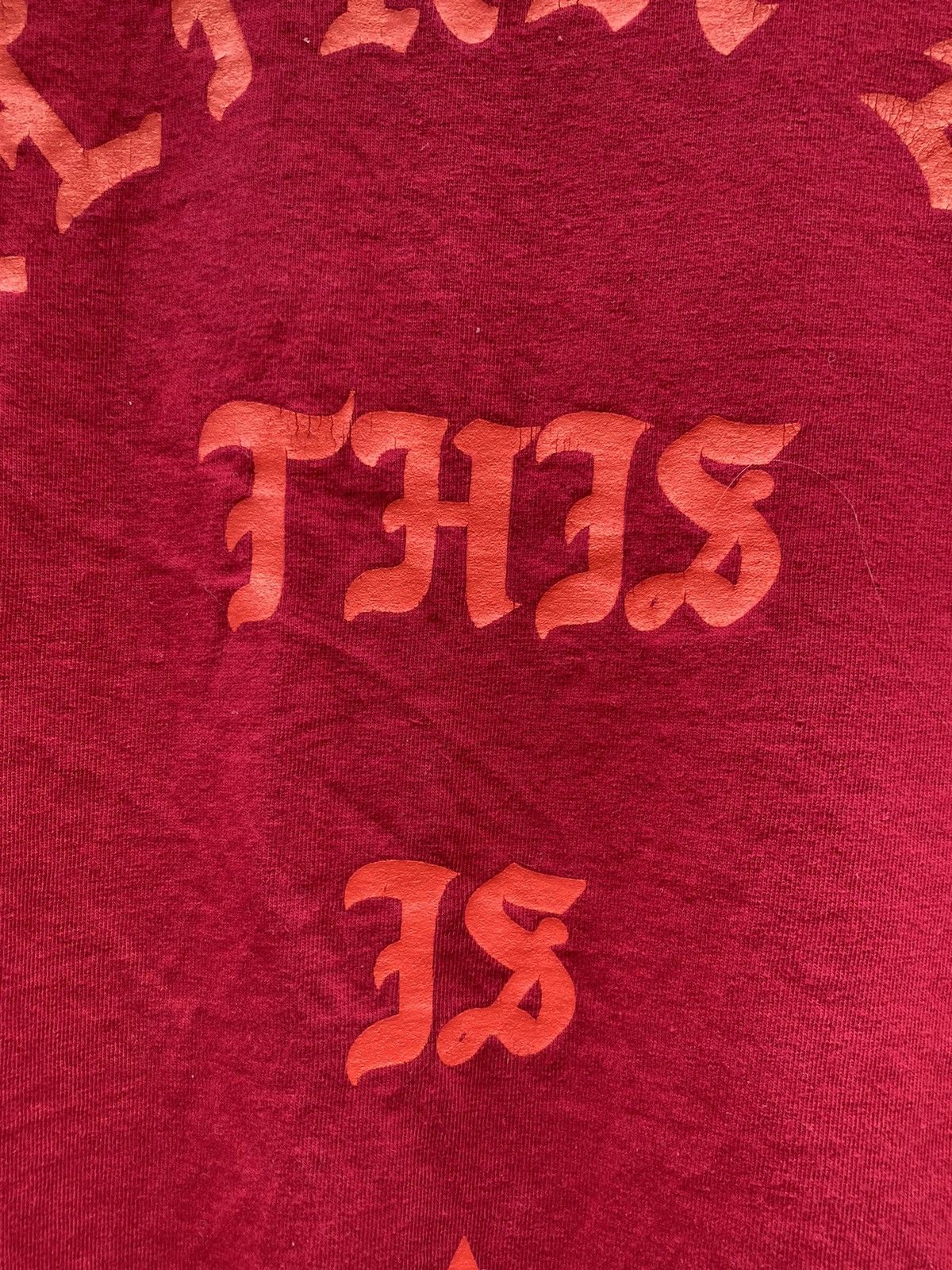Band Tees × Kanye West I Feel Like Pablo red long sleeve shirt Kayne West Size US M / EU 48-50 / 2 - 12 Thumbnail
