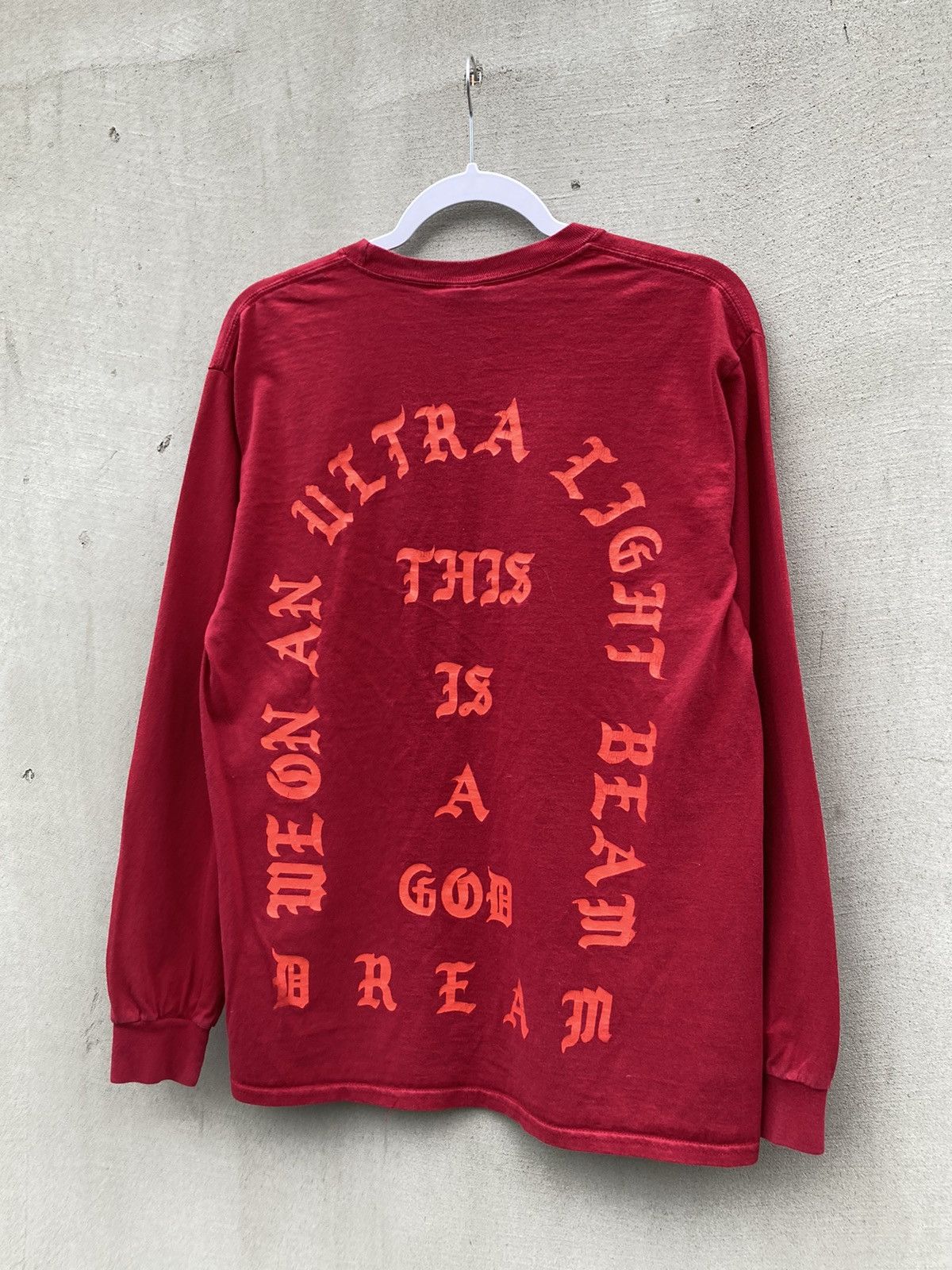 Band Tees × Kanye West I Feel Like Pablo red long sleeve shirt Kayne West Size US M / EU 48-50 / 2 - 5 Thumbnail