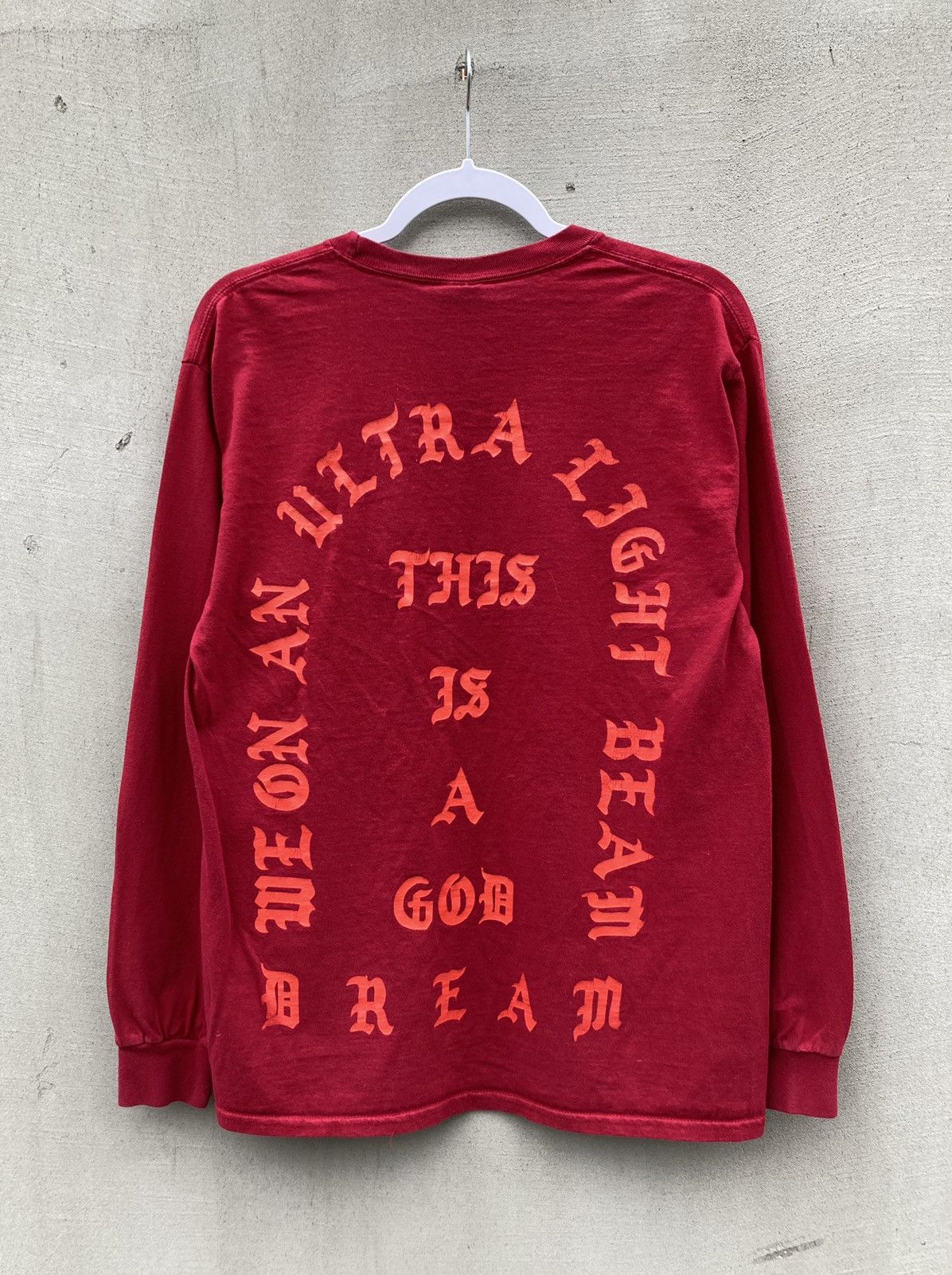 Band Tees × Kanye West I Feel Like Pablo red long sleeve shirt Kayne West Size US M / EU 48-50 / 2 - 1 Thumbnail