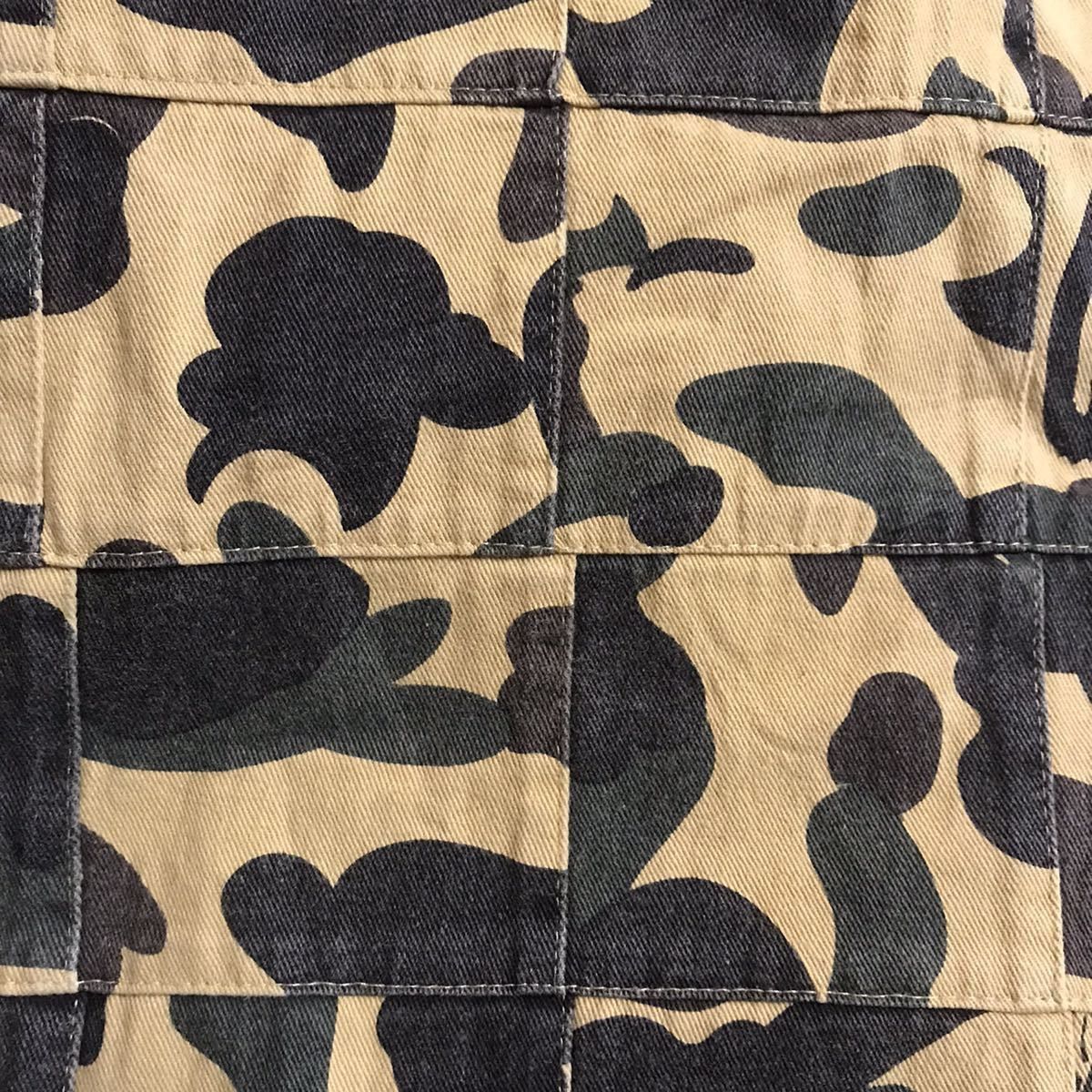 Bape BAPE Patchwork 1st camo yellow shorts a bathing ape ★size S Size US 30 / EU 46 - 6 Thumbnail