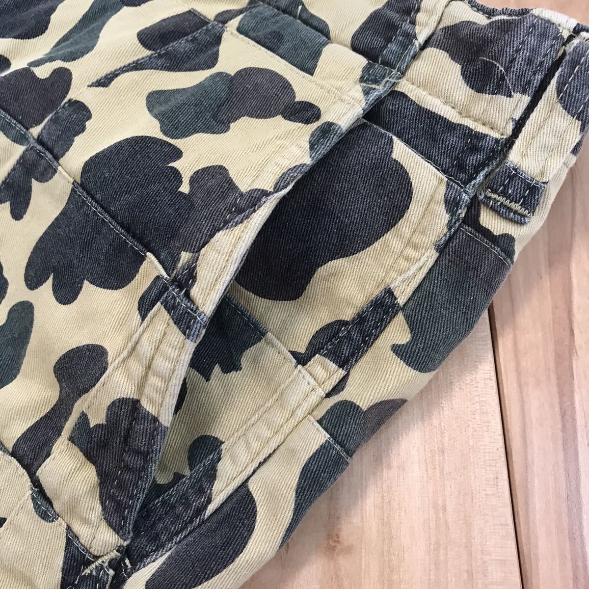 Bape BAPE Patchwork 1st camo yellow shorts a bathing ape ★size S Size US 30 / EU 46 - 4 Thumbnail