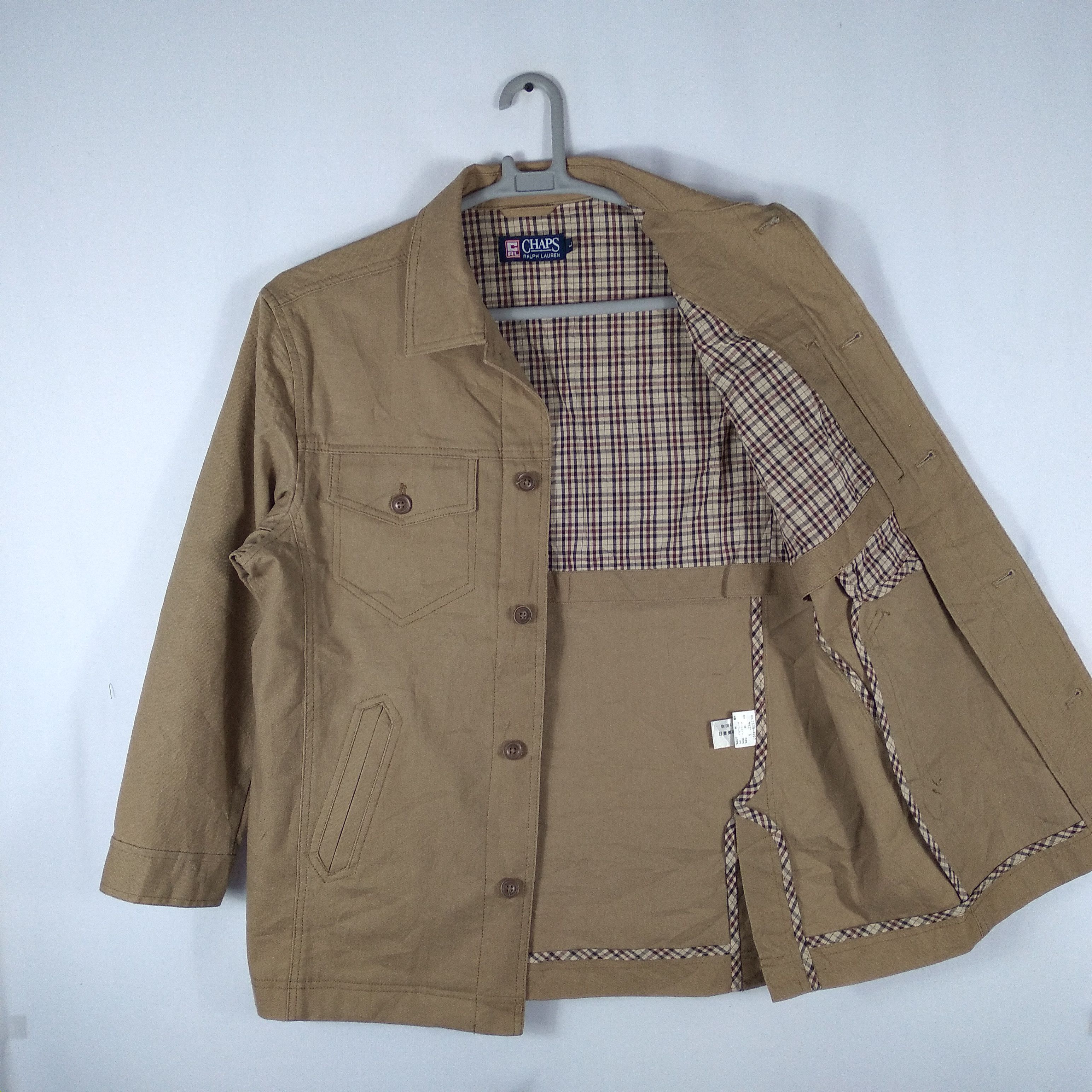 Chaps Ralph Lauren × Polo Ralph Lauren × Ralph Lauren 🔥Rare🔥Polo Chaps Ralph Lauren Multipockets Chore Jackets Size US M / EU 48-50 / 2 - 9 Thumbnail