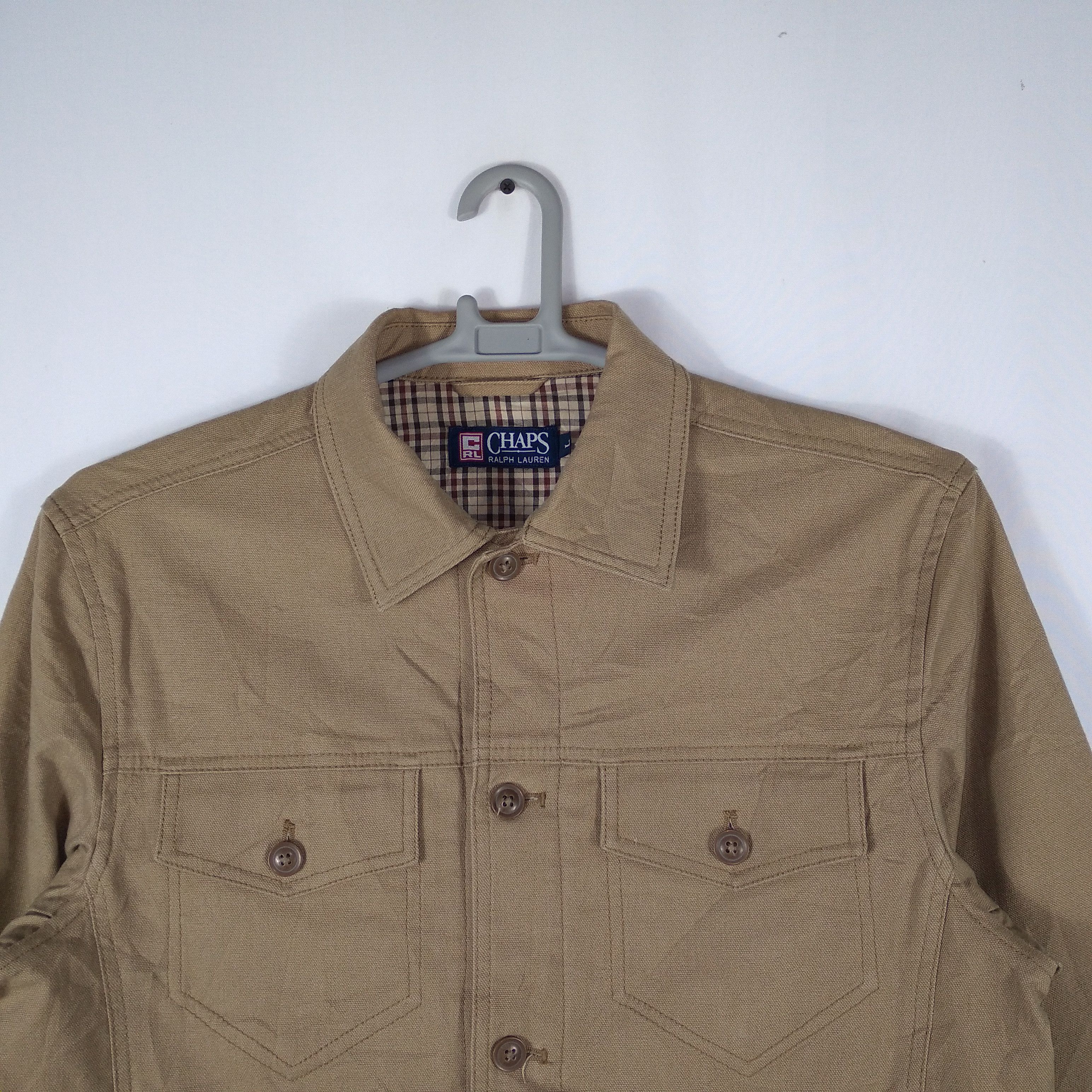 Chaps Ralph Lauren × Polo Ralph Lauren × Ralph Lauren 🔥Rare🔥Polo Chaps Ralph Lauren Multipockets Chore Jackets Size US M / EU 48-50 / 2 - 2 Thumbnail