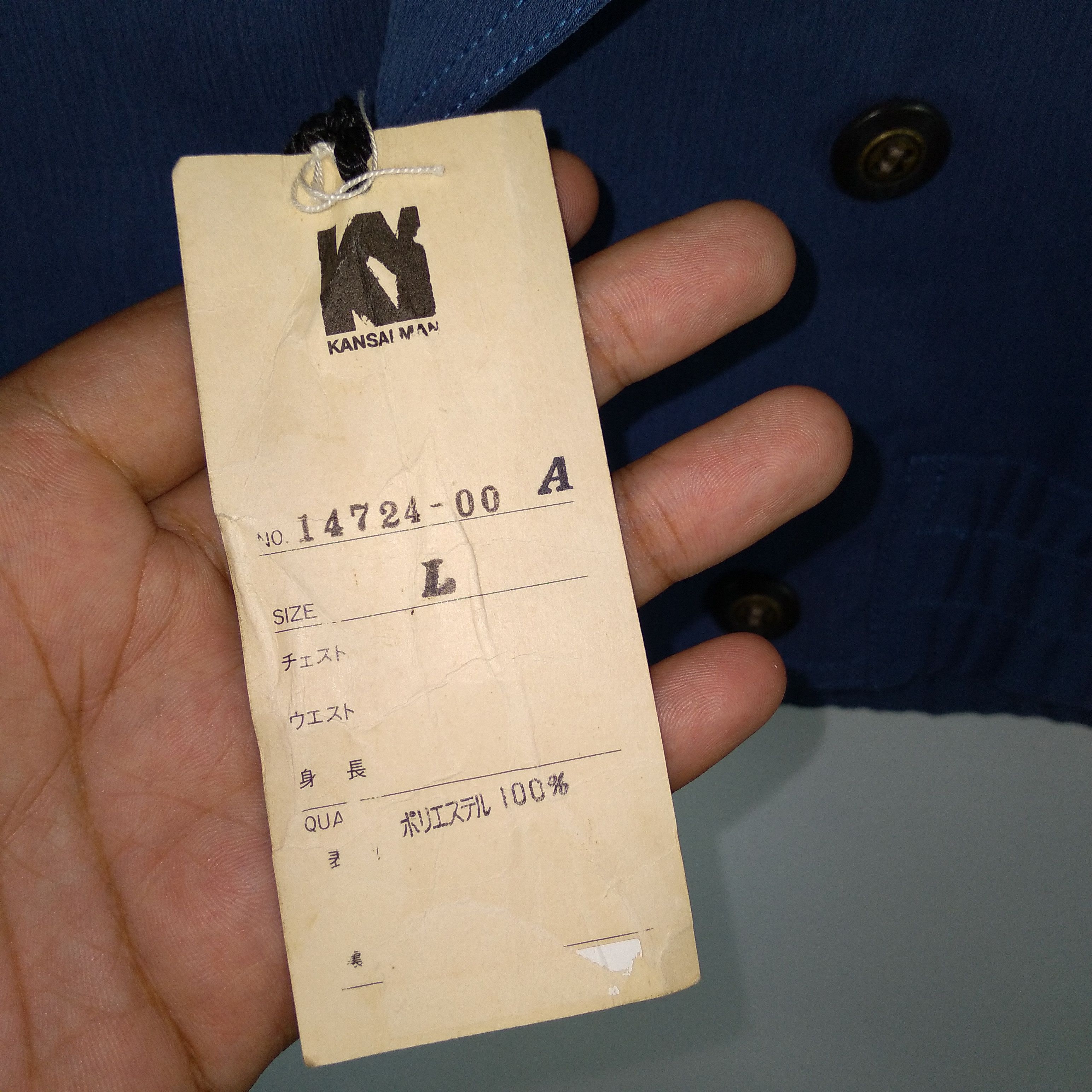 Designer × Kansai Yamamoto × Vintage 🔥Rare🔥NOS UNWORM Kansai Yamamoto Avant Garde Silk Jacket Size US L / EU 52-54 / 3 - 13 Thumbnail