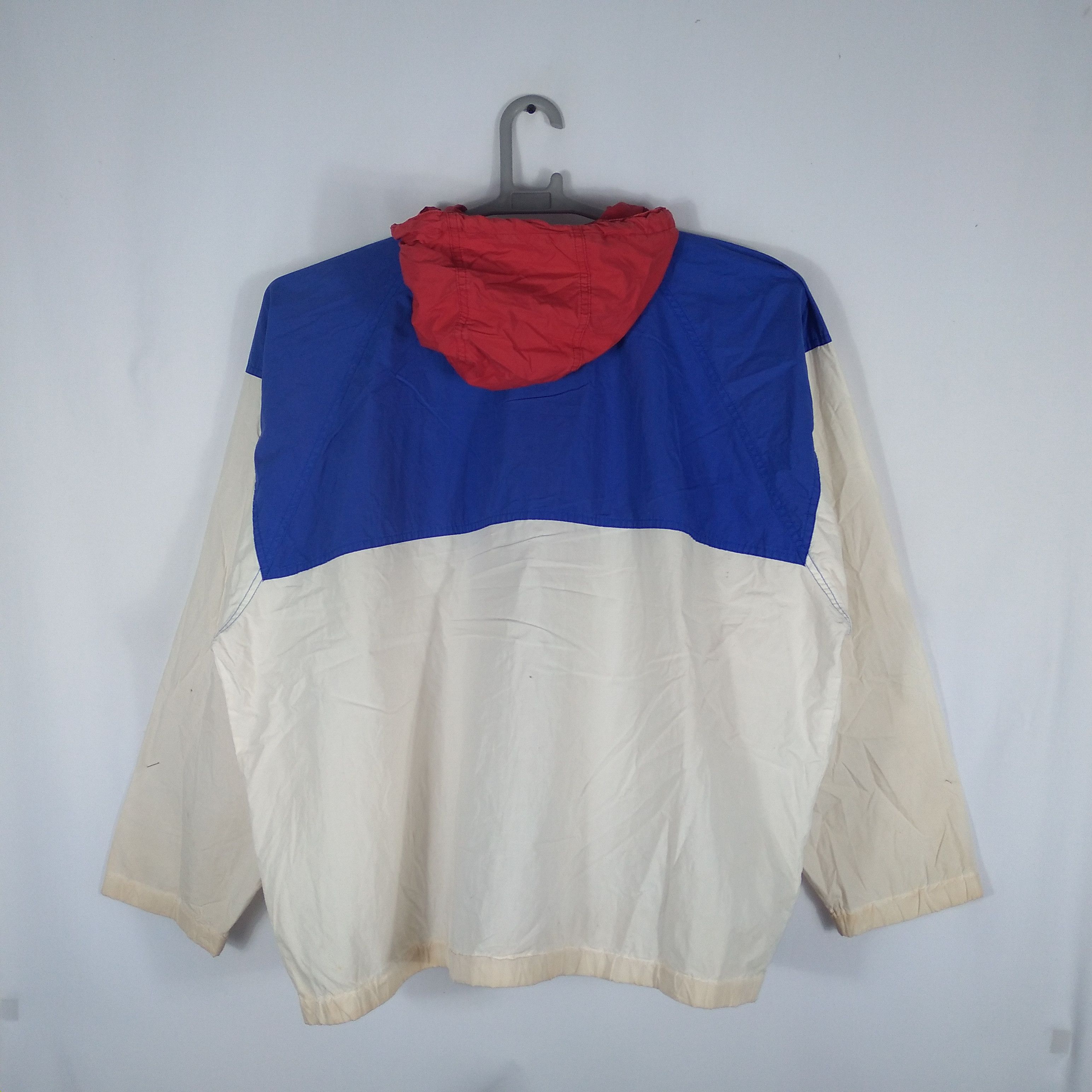 Polo Ralph Lauren × Vintage 🔥Rare🔥90s Polo Sport Nice Tricolour Anorak Cotton Jacket Size US XL / EU 56 / 4 - 6 Thumbnail