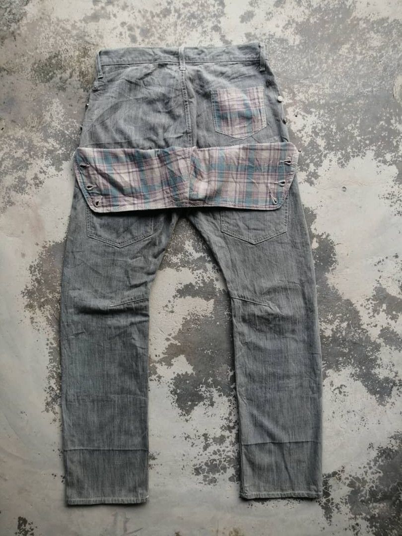 Japanese Brand × Vintage Japanese Wild Khakis Double Hips Pants Size US 32 / EU 48 - 1 Thumbnail