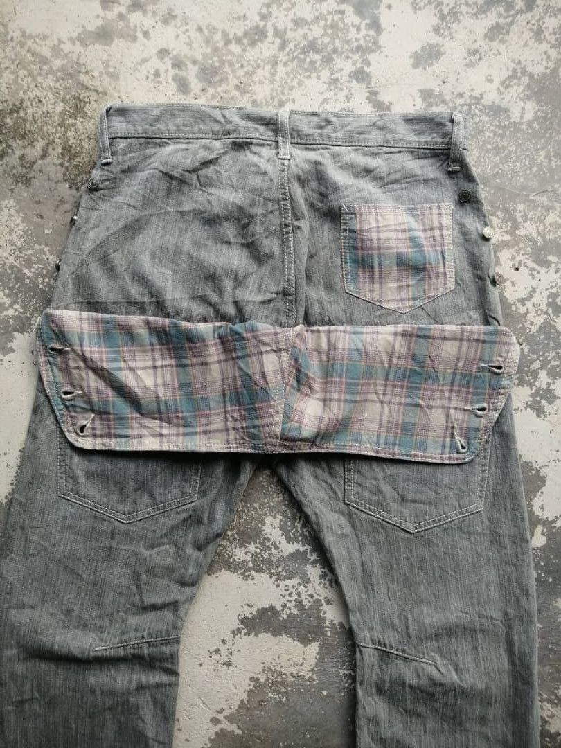 Japanese Brand × Vintage Japanese Wild Khakis Double Hips Pants Size US 32 / EU 48 - 16 Thumbnail