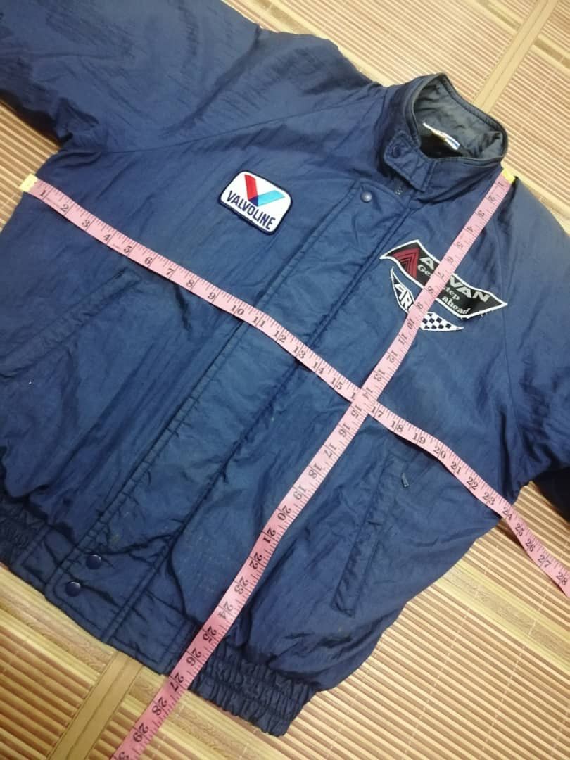 Vintage Vintage Sizuka Circuitland ARC Bomber Jacket Sunfaded Size US L / EU 52-54 / 3 - 13 Thumbnail