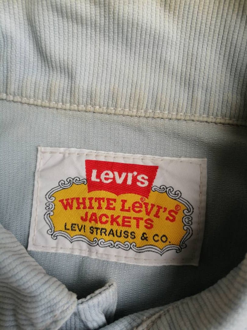 Levi's × Vintage Vintage 80s Levi’s White Tag Denim Trucker Jacket Size US M / EU 48-50 / 2 - 8 Thumbnail