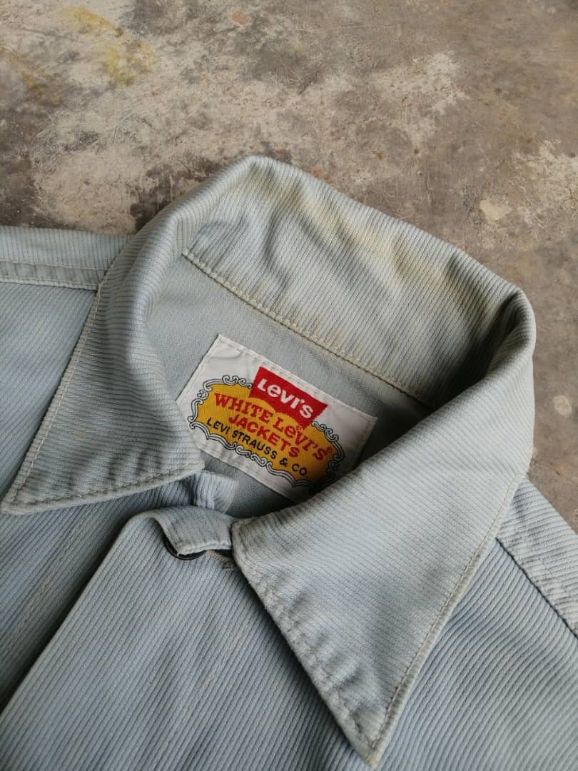 Levi's × Vintage Vintage 80s Levi’s White Tag Denim Trucker Jacket Size US M / EU 48-50 / 2 - 7 Thumbnail