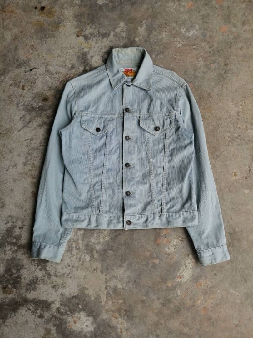 Levi's × Vintage Vintage 80s Levi’s White Tag Denim Trucker Jacket Size US M / EU 48-50 / 2 - 1 Thumbnail