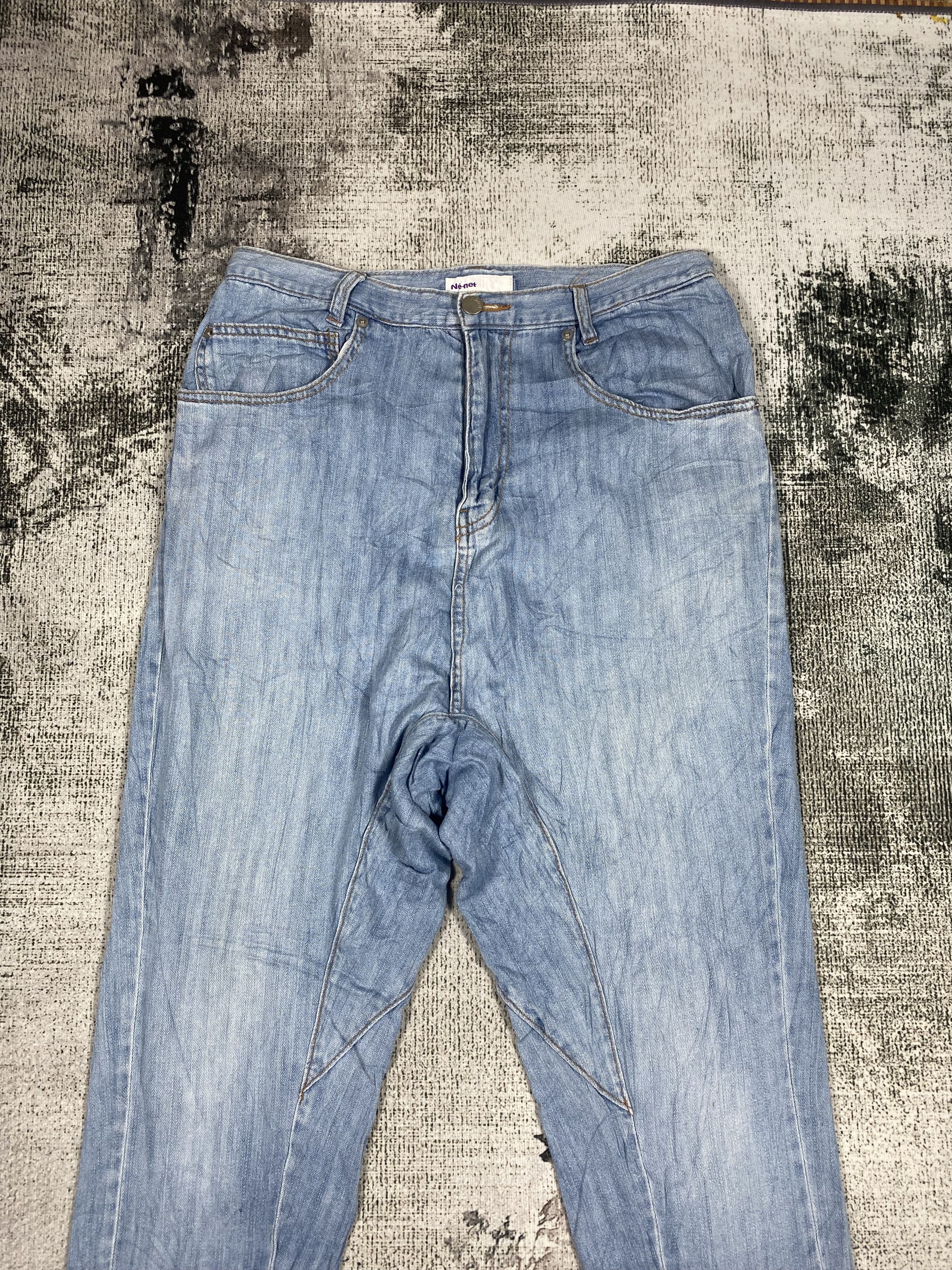 Issey Miyake × Ne-Net Ne-Net Issey Miyake Bear Designed Light Pants Size US 30 / EU 46 - 4 Thumbnail