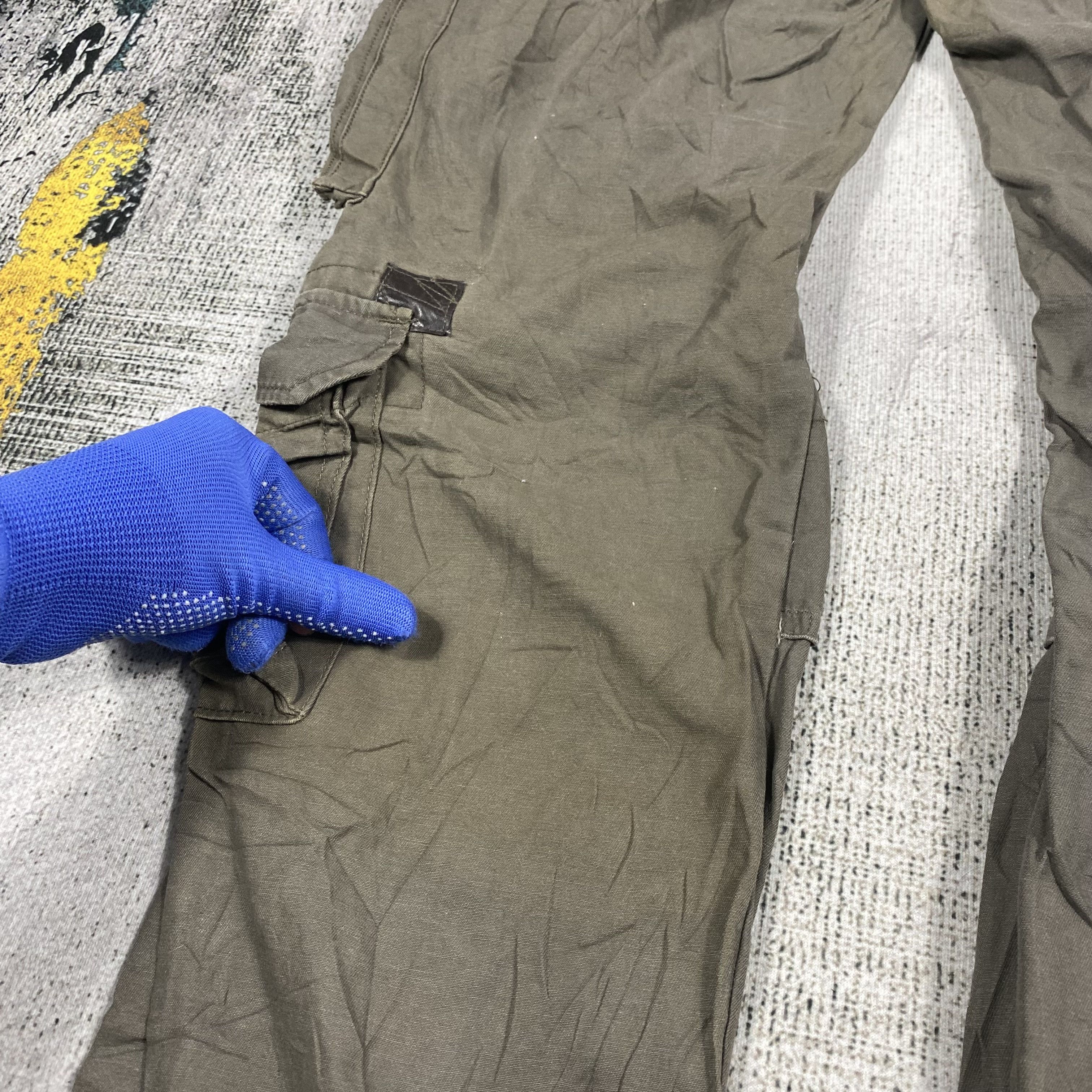 Japanese Brand RARE🔥Parachute Bondage Utility Multi Pocket Light Cargo Size US 29 - 11 Thumbnail