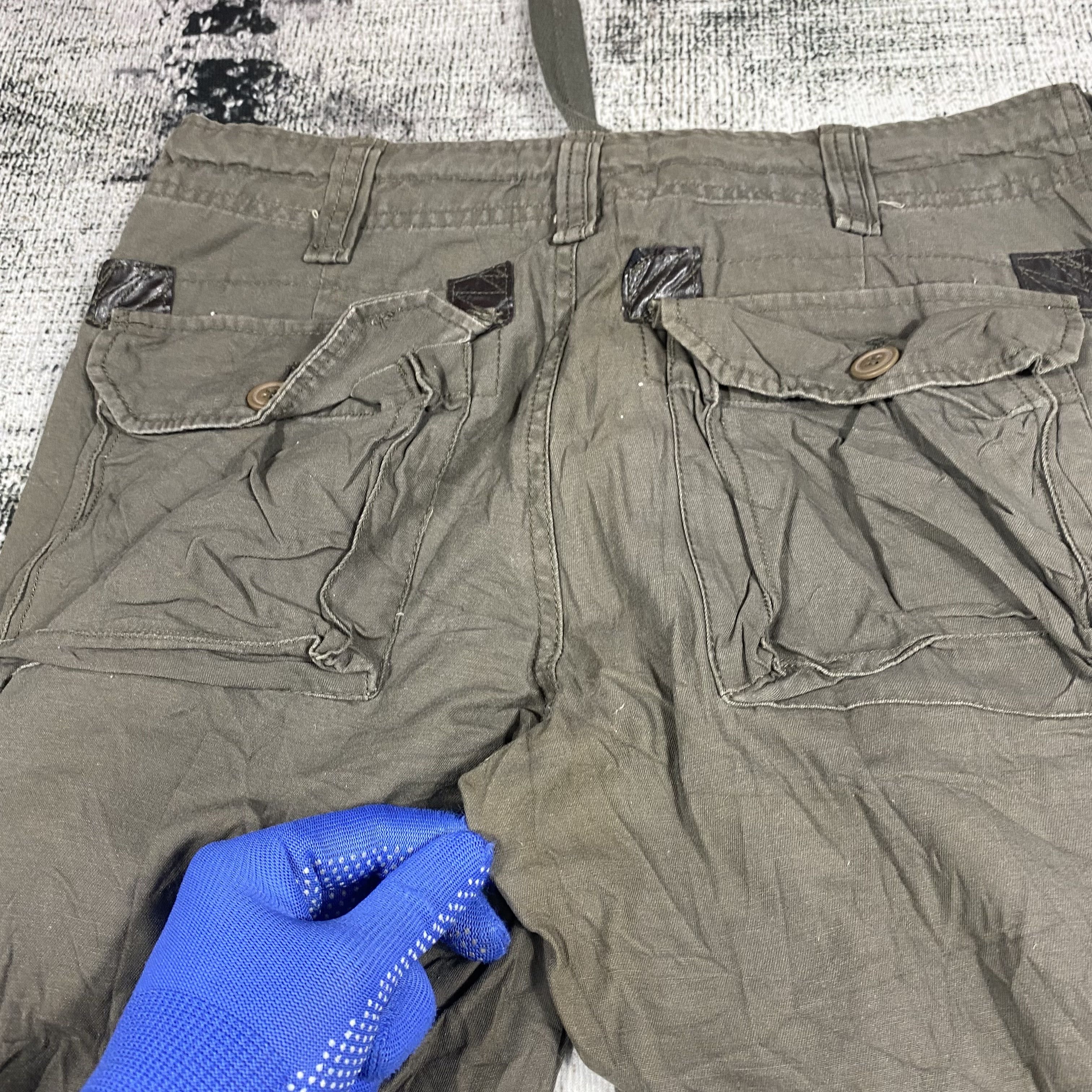 Japanese Brand RARE🔥Parachute Bondage Utility Multi Pocket Light Cargo Size US 29 - 12 Thumbnail