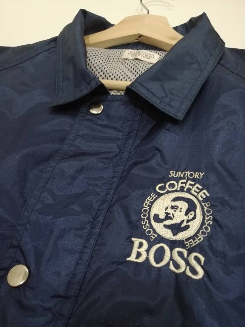 Vintage Vintage Suntory Boss Coffee Light Bomber Jackets Size US XL / EU 56 / 4 - 5 Thumbnail
