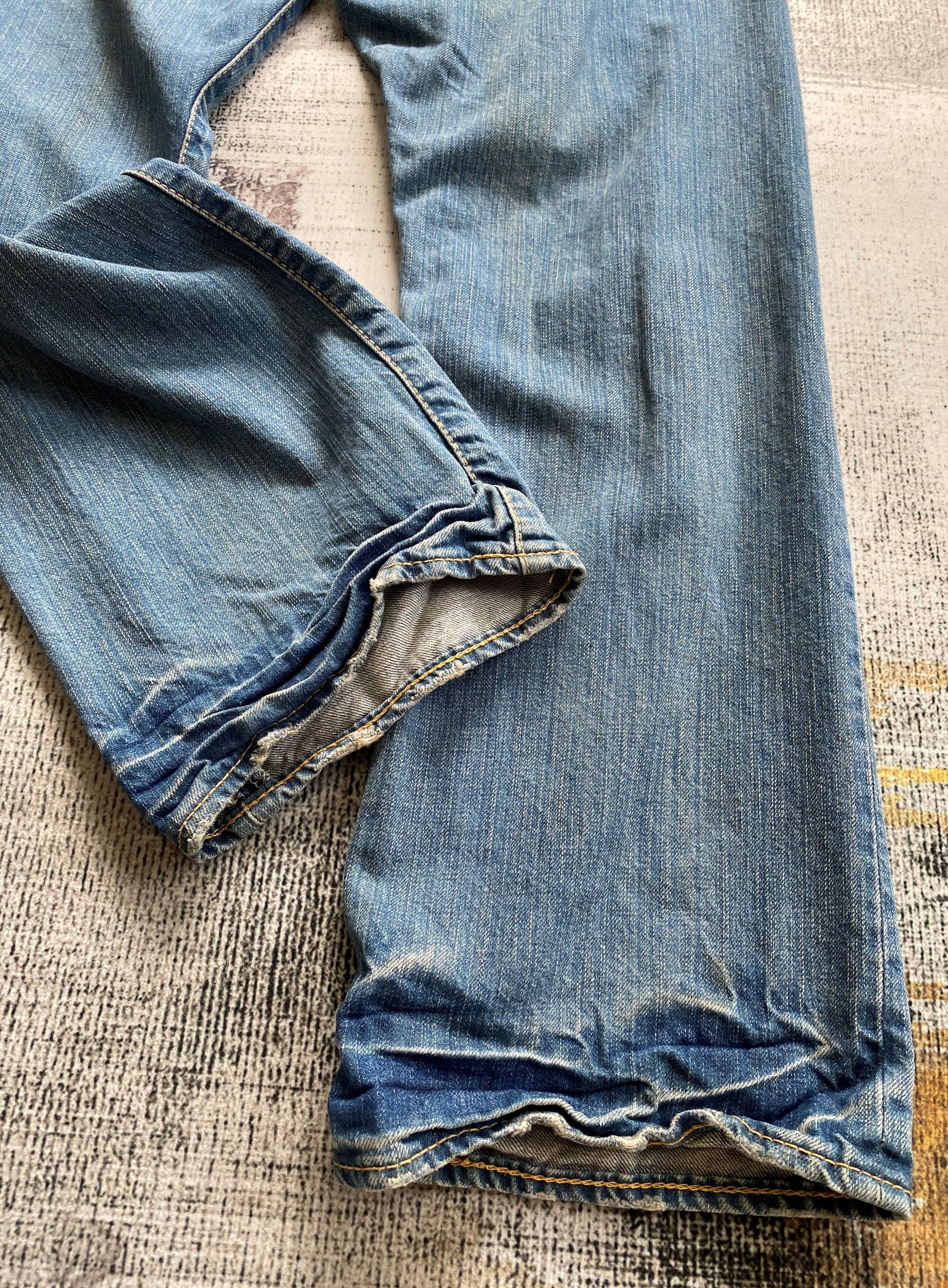 Japanese Brand × Vintage Light Blue Wash Vintage Spell Out Co&Lu Japanese Denims Size 28" / US 6 / IT 42 - 5 Thumbnail