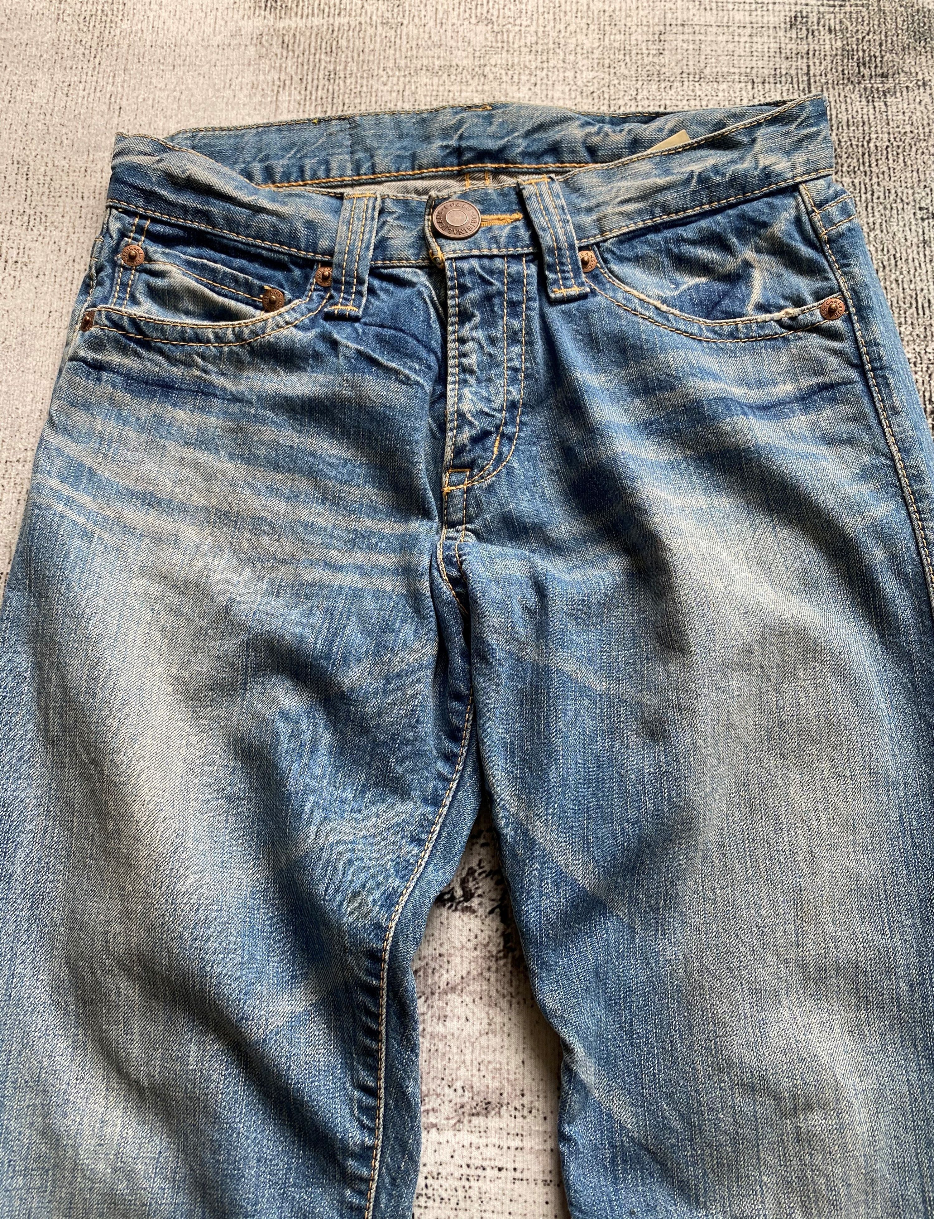 Japanese Brand × Vintage Light Blue Wash Vintage Spell Out Co&Lu Japanese Denims Size 28" / US 6 / IT 42 - 8 Thumbnail