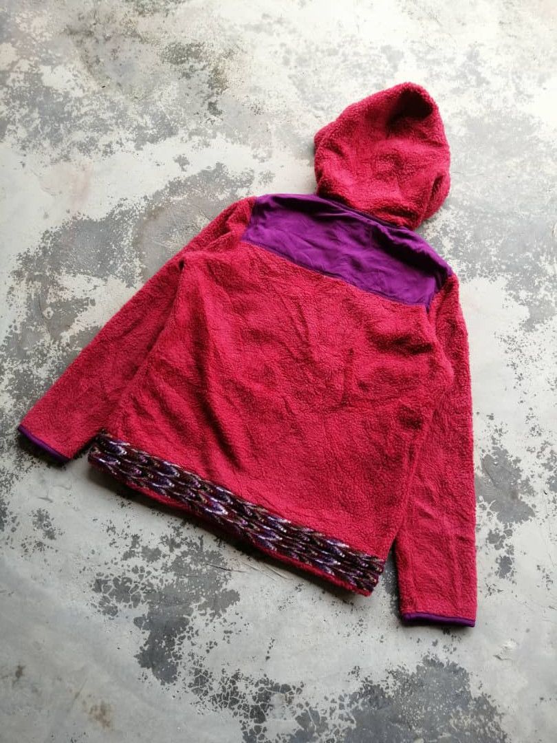 Vintage Titi Caca Retro Sherpa Fleece Hoodies Size US L / EU 52-54 / 3 - 4 Thumbnail