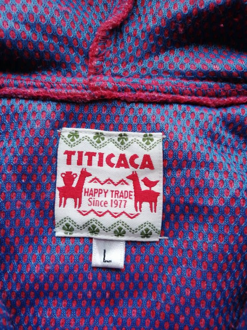 Vintage Titi Caca Retro Sherpa Fleece Hoodies Size US L / EU 52-54 / 3 - 8 Thumbnail