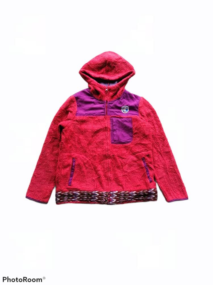 Vintage Titi Caca Retro Sherpa Fleece Hoodies Size US L / EU 52-54 / 3 - 1 Thumbnail