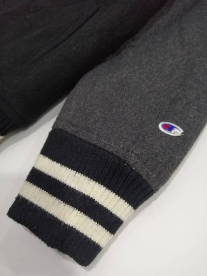 Champion Vintage Champion Black Varsity Jacket Size US M / EU 48-50 / 2 - 9 Thumbnail
