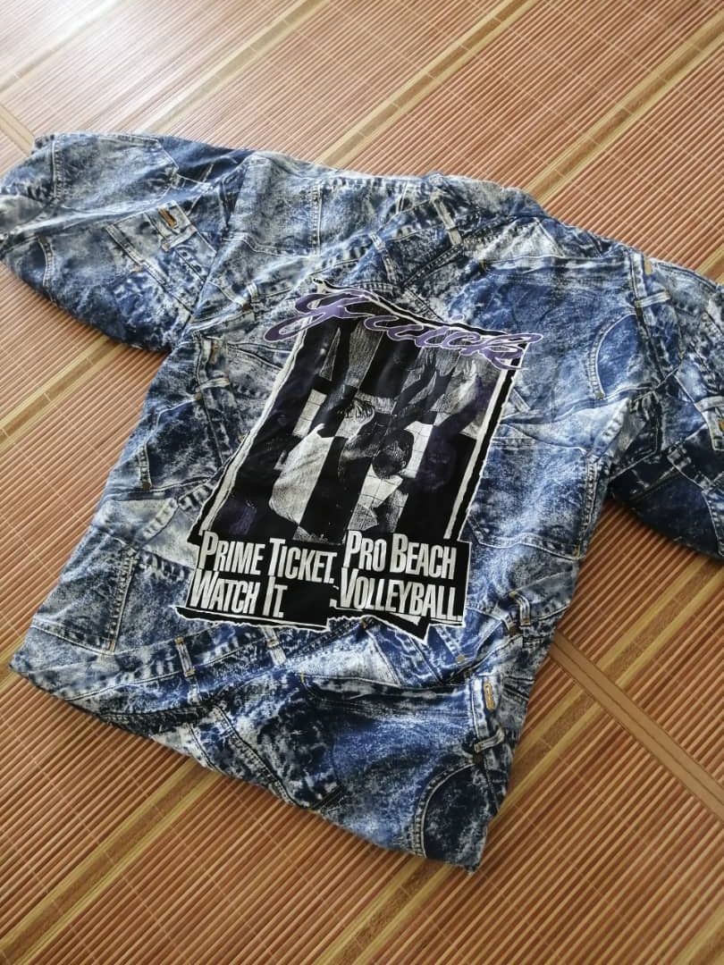 Japanese Brand × Vintage Vintage Japanese Traditional Kimono Printed Denim Size US M / EU 48-50 / 2 - 10 Thumbnail