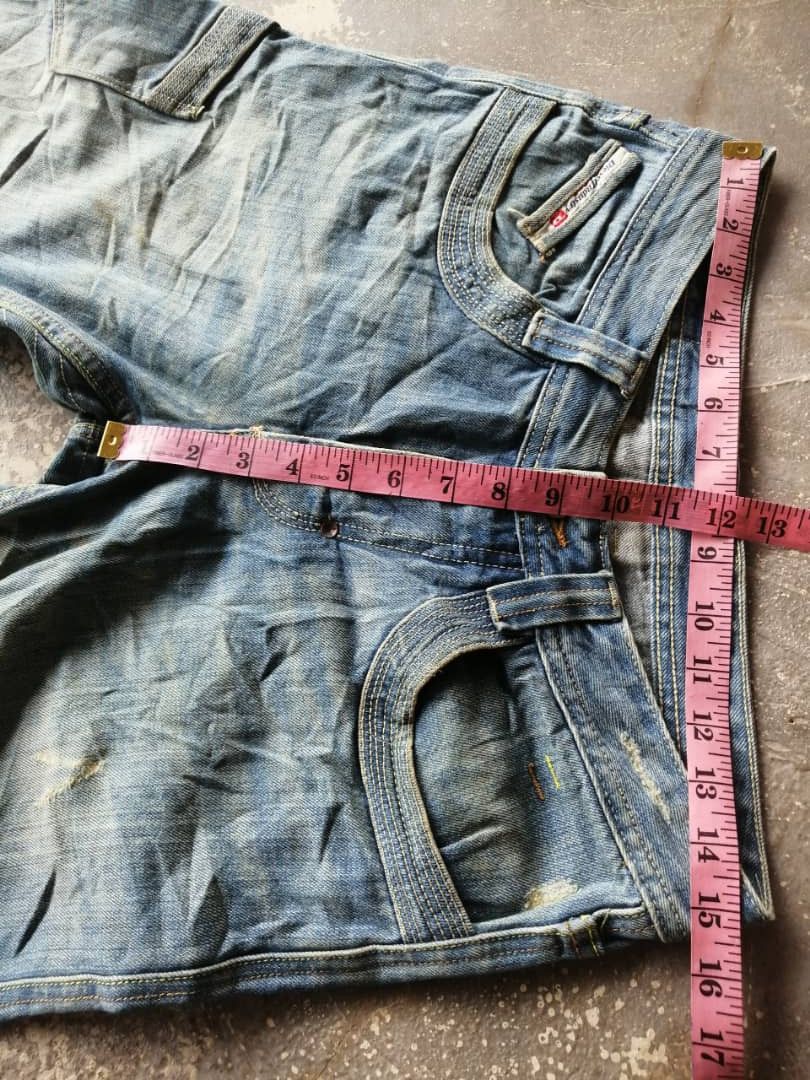 Diesel × Vintage Rusty Distress Diesel Multi Pocket Jeans Size US 30 / EU 46 - 17 Thumbnail