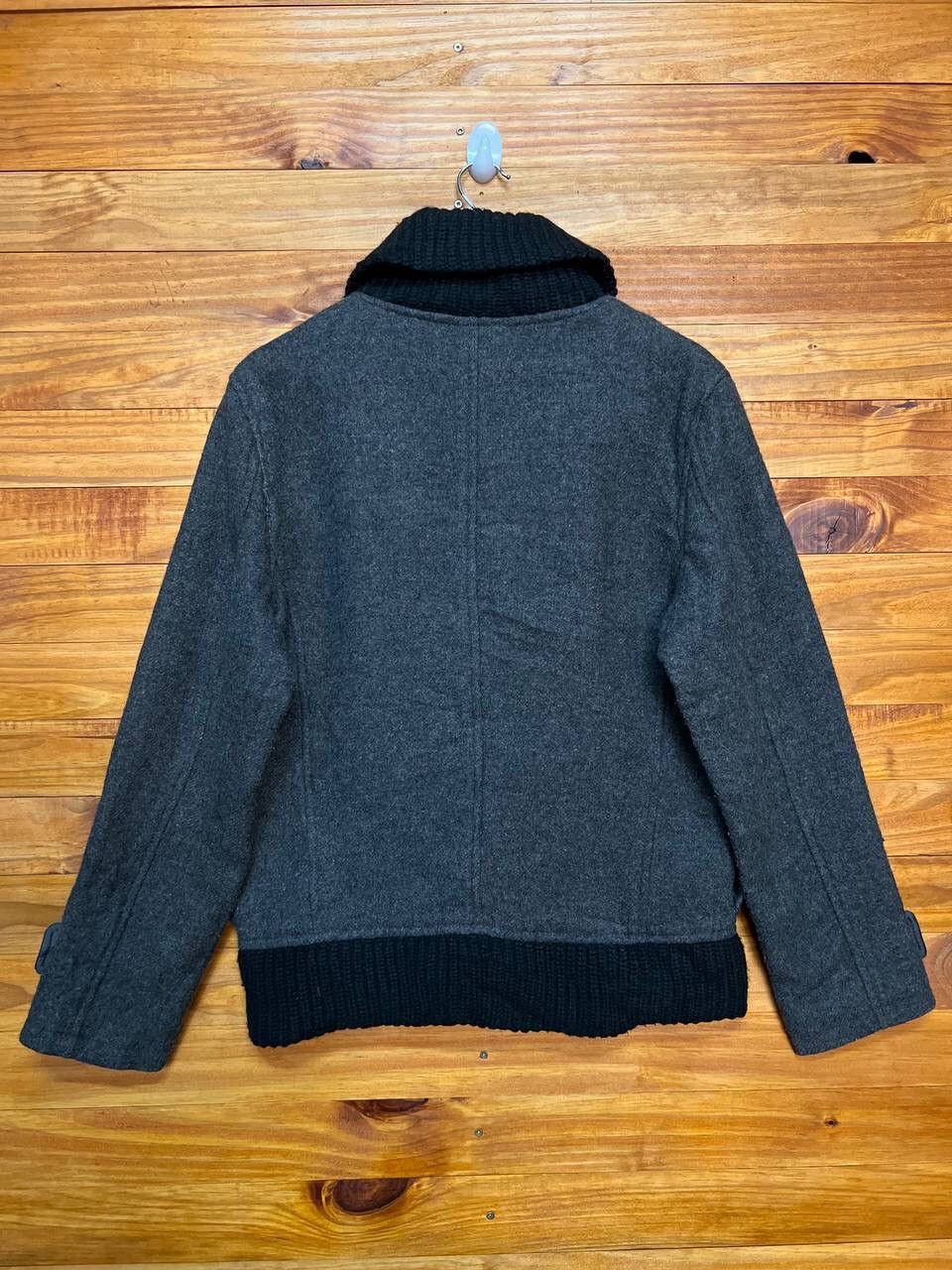 Japanese Brand GENUINE ARTICLES WOOL BLEND BORG COLLAR JACKET Size US M / EU 48-50 / 2 - 7 Thumbnail