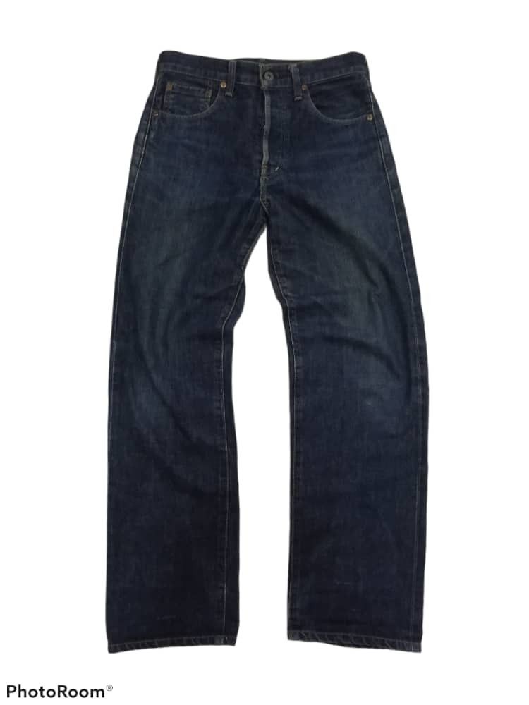 Levi's × Vintage Vintage 80s Levi's Redline 702XX Buckle Back Big E Jeans Size US 29 - 1 Thumbnail