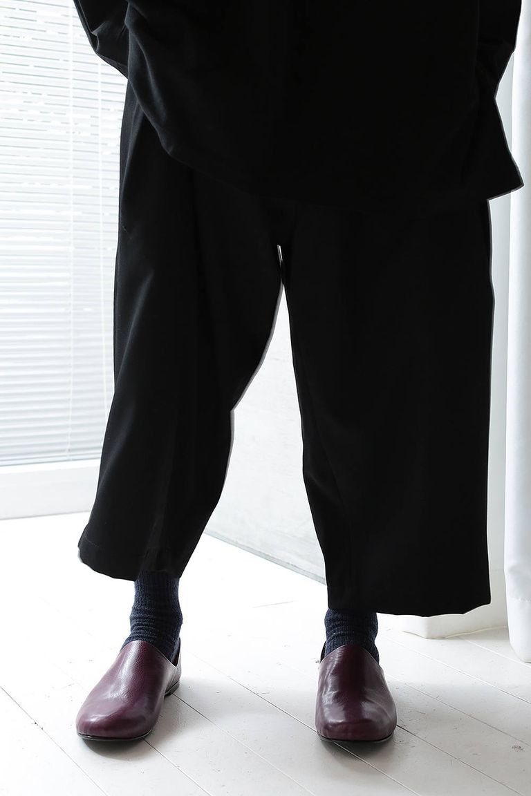Yohji Yamamoto Yohji Yamamoto Pour Homme SS18 Gabardine Side Tuck Pants Size US 34 / EU 50 - 5 Thumbnail